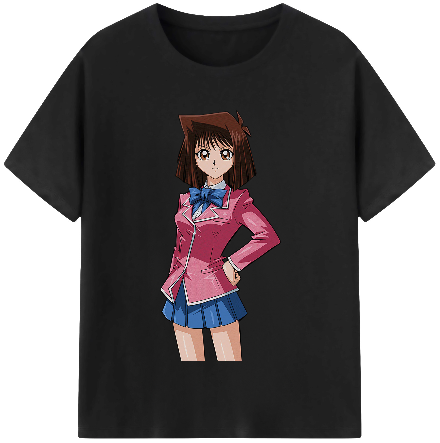 （画像用） 遊☆戯☆王 Yu-Gi-Oh! レディースカジュアルプリントTシャツ（綿100％）