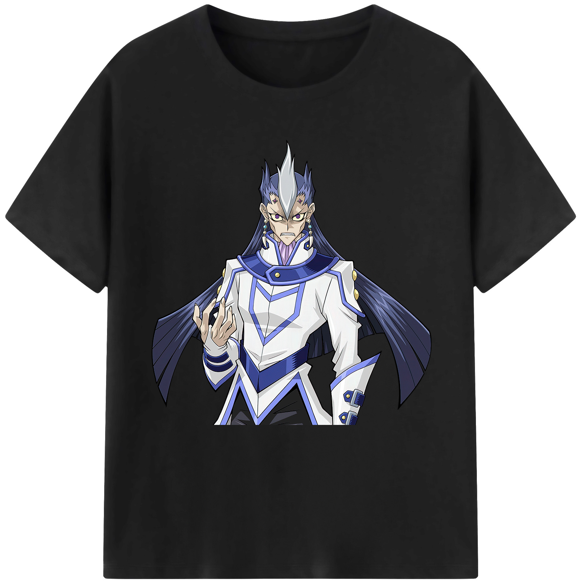 （画像用） 遊☆戯☆王 Yu-Gi-Oh! レディースカジュアルプリントTシャツ（綿100％）