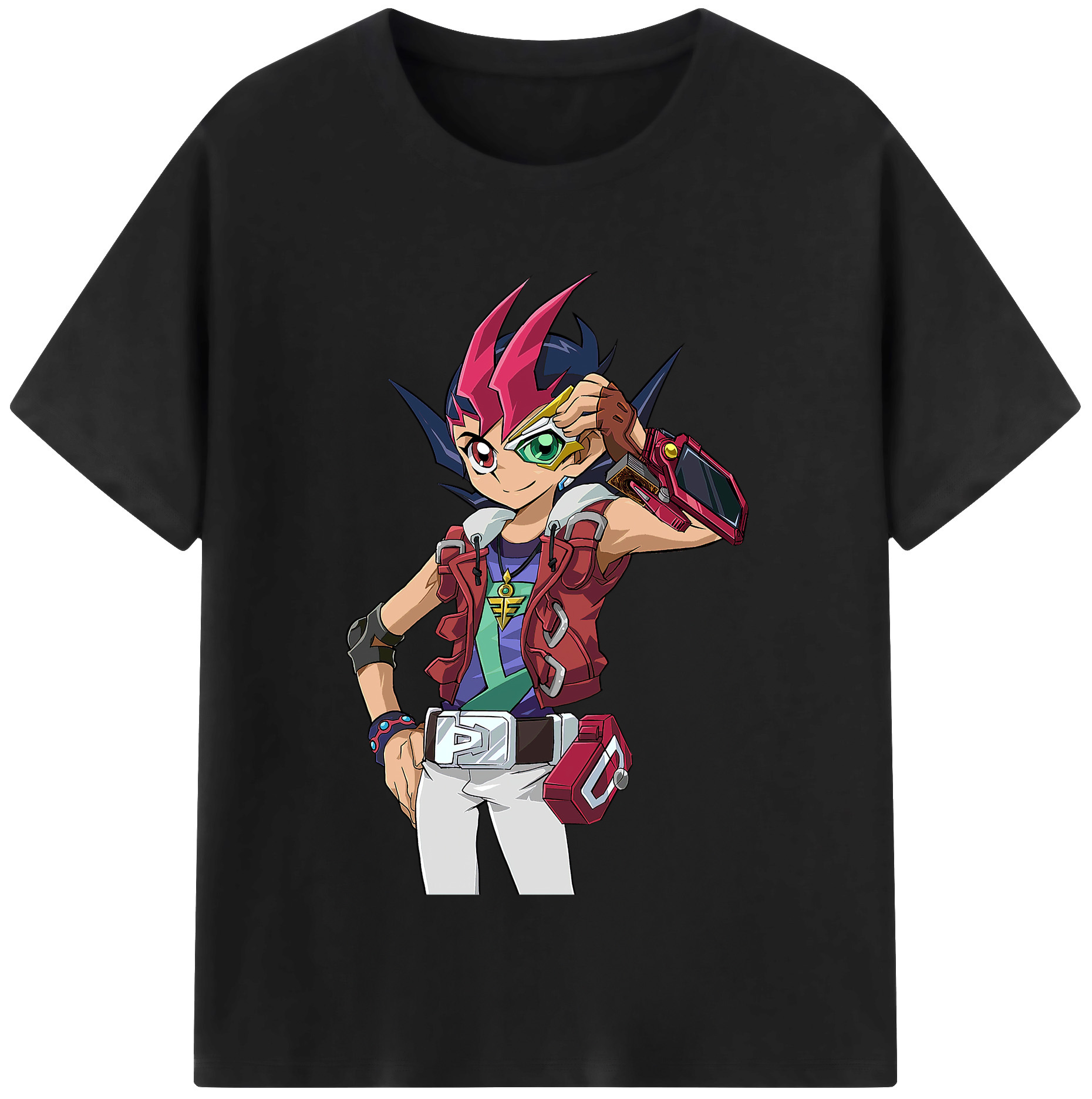 （画像用） 遊☆戯☆王 Yu-Gi-Oh! レディースカジュアルプリントTシャツ（綿100％）