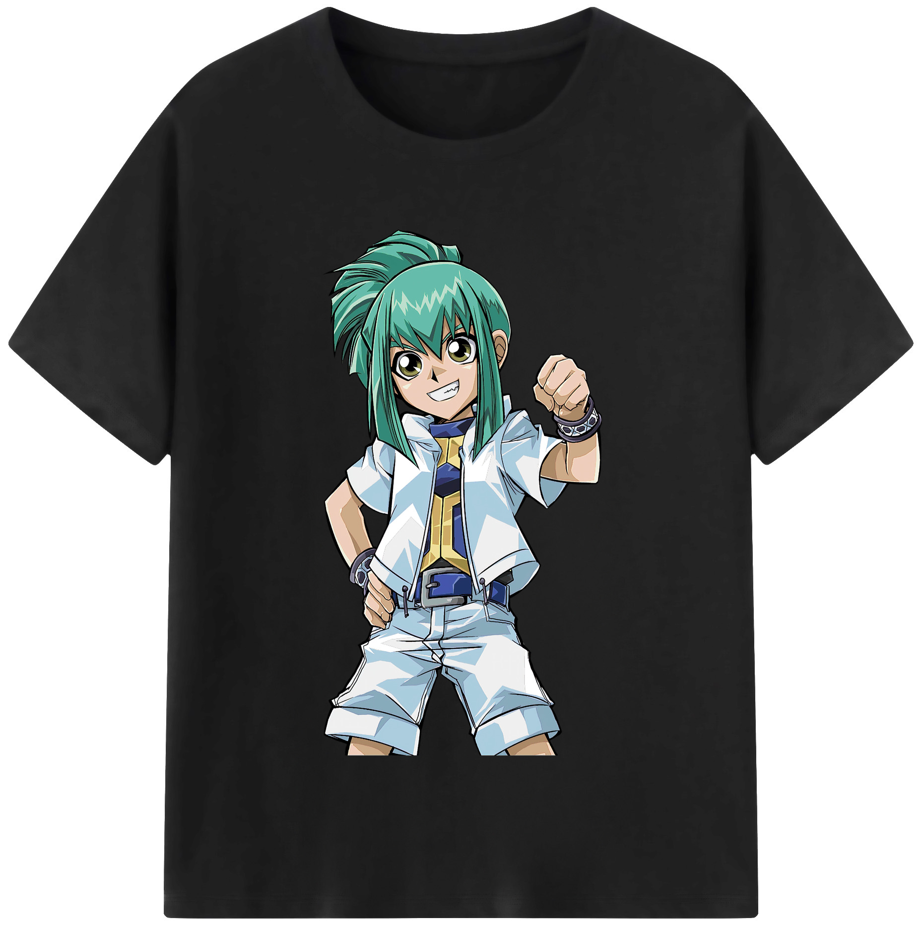 （画像用） 遊☆戯☆王 Yu-Gi-Oh! レディースカジュアルプリントTシャツ（綿100％）