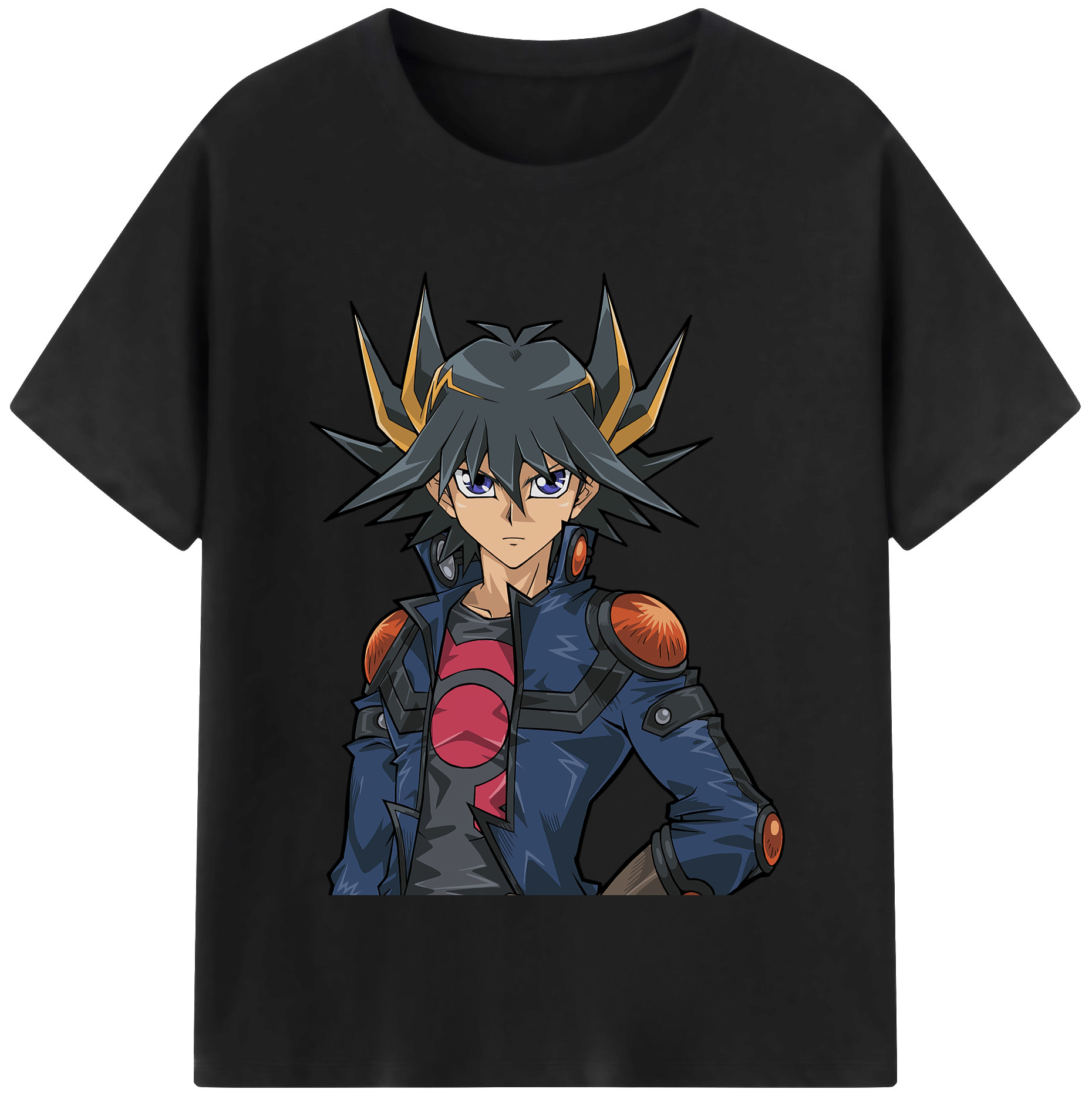 （画像用） 遊☆戯☆王 Yu-Gi-Oh! レディースカジュアルプリントTシャツ（綿100％）