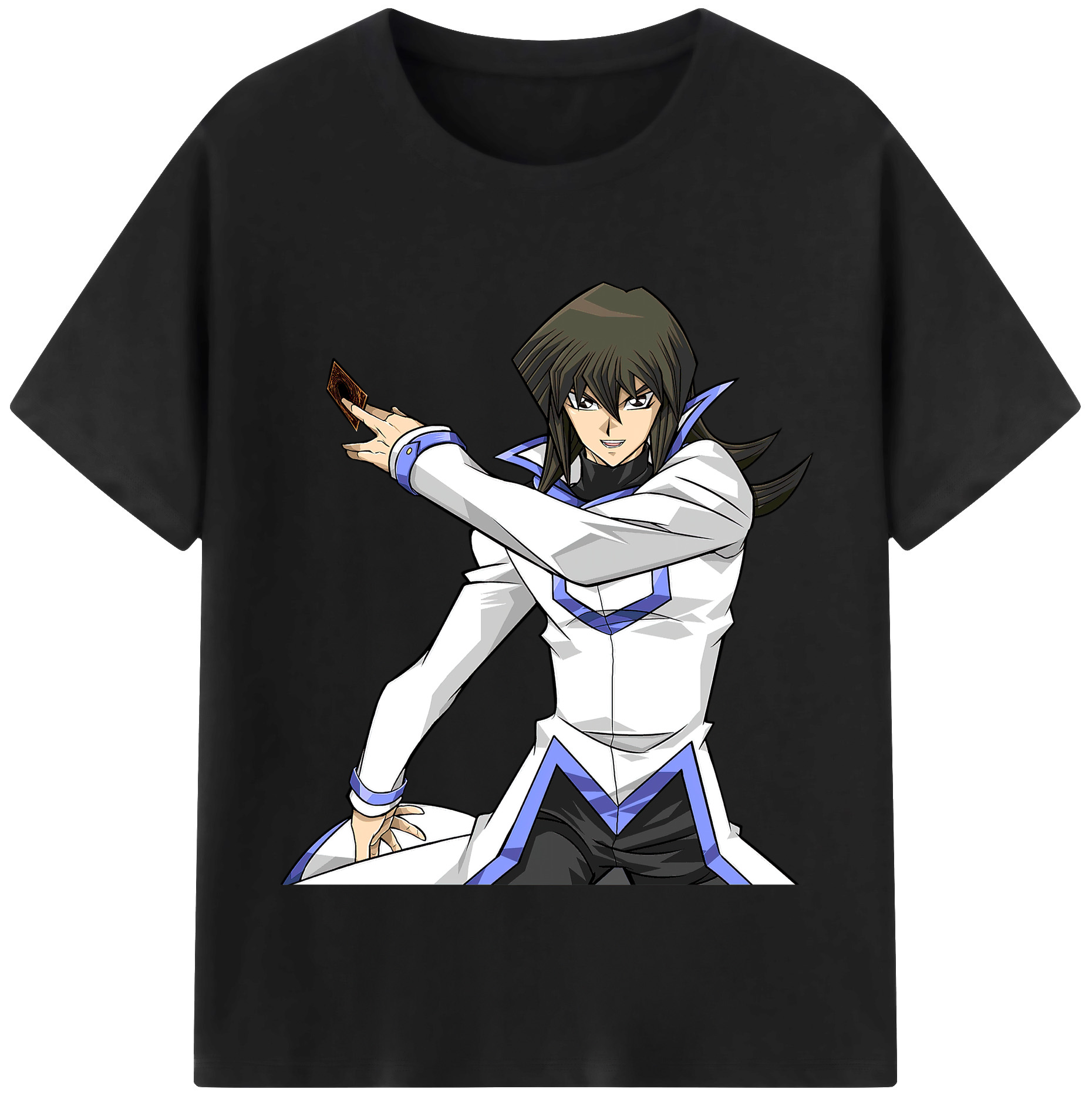 （画像用） 遊☆戯☆王 Yu-Gi-Oh! レディースカジュアルプリントTシャツ（綿100％）