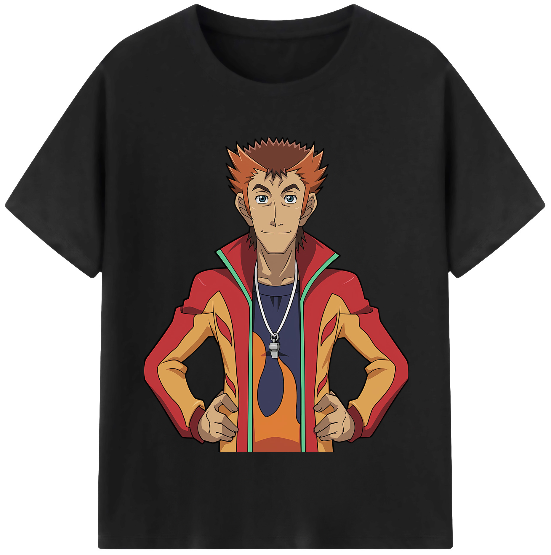 （画像用） 遊☆戯☆王 Yu-Gi-Oh! レディースカジュアルプリントTシャツ（綿100％）
