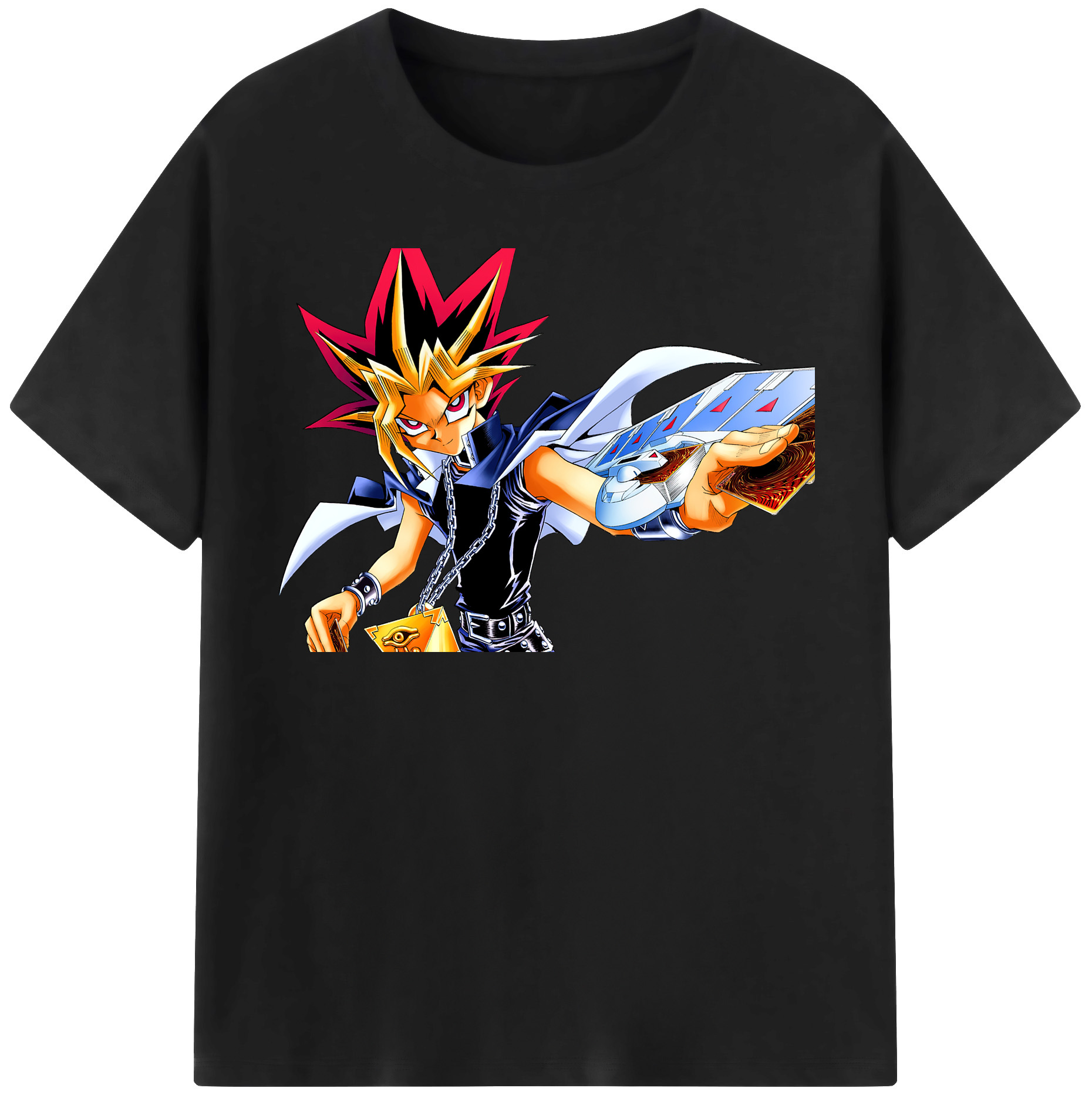 （画像用） 遊☆戯☆王 Yu-Gi-Oh! レディースカジュアルプリントTシャツ（綿100％）