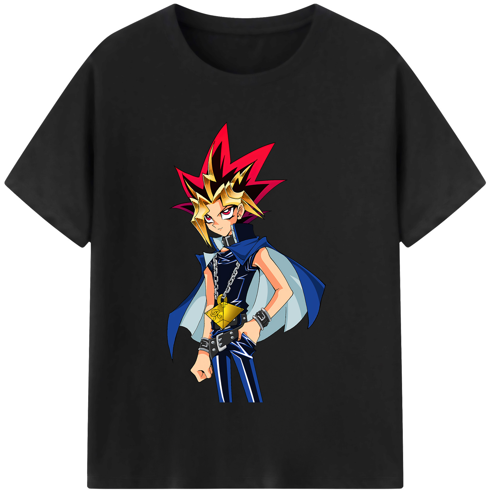 （画像用） 遊☆戯☆王 Yu-Gi-Oh! レディースカジュアルプリントTシャツ（綿100％）