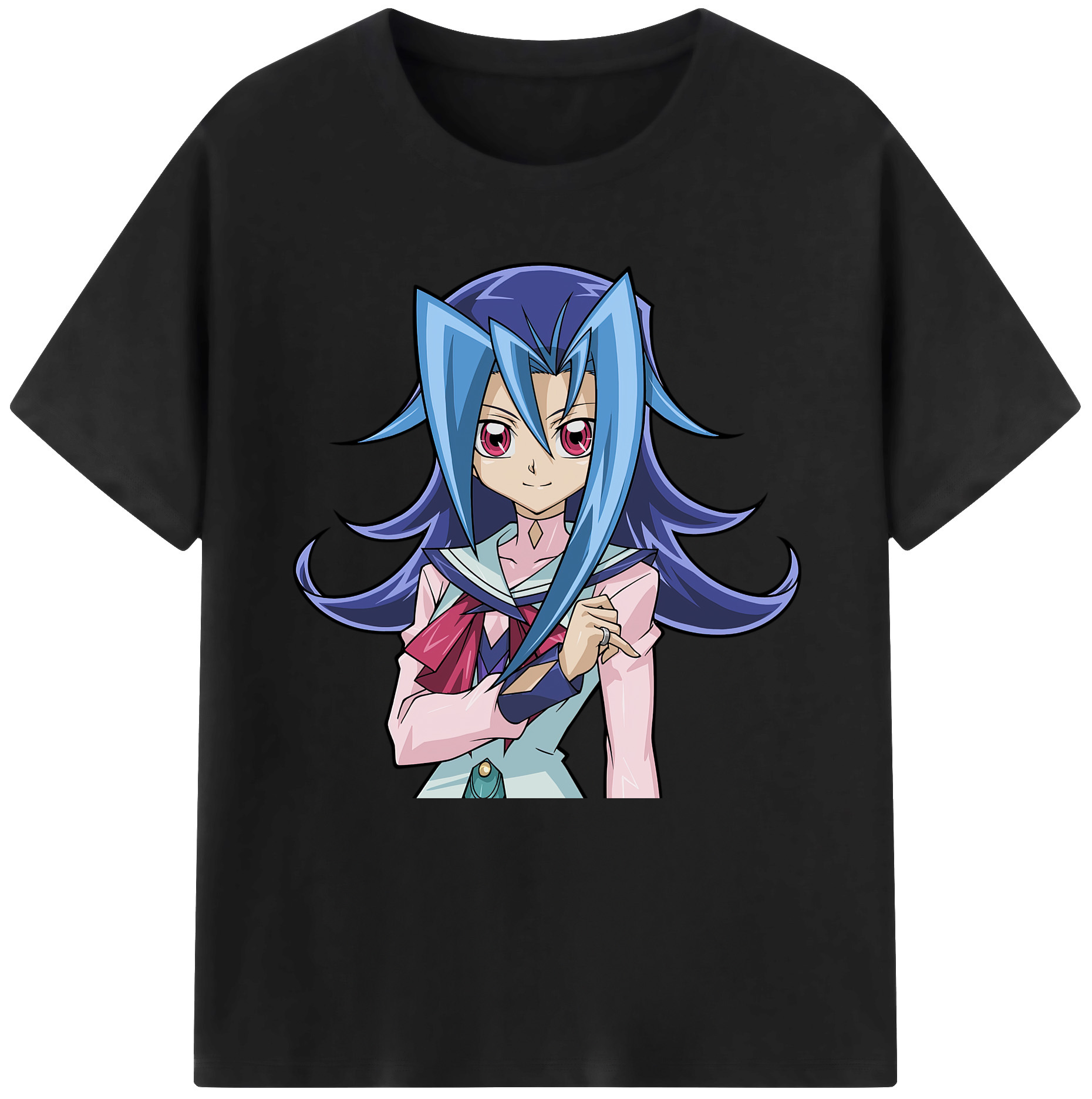 （画像用） 遊☆戯☆王 Yu-Gi-Oh! レディースカジュアルプリントTシャツ（綿100％）