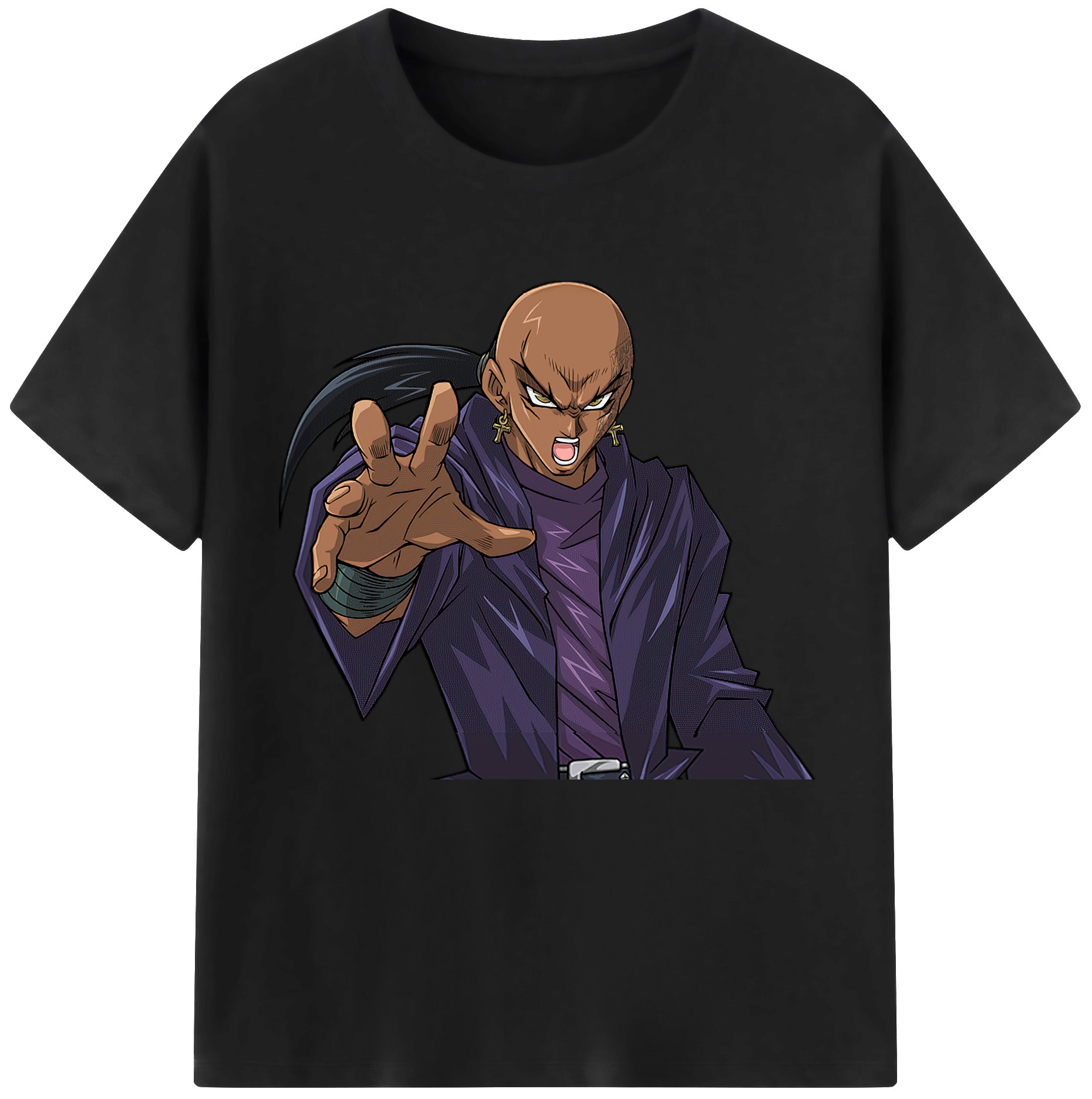 （画像用） 遊☆戯☆王 Yu-Gi-Oh! レディースカジュアルプリントTシャツ（綿100％）