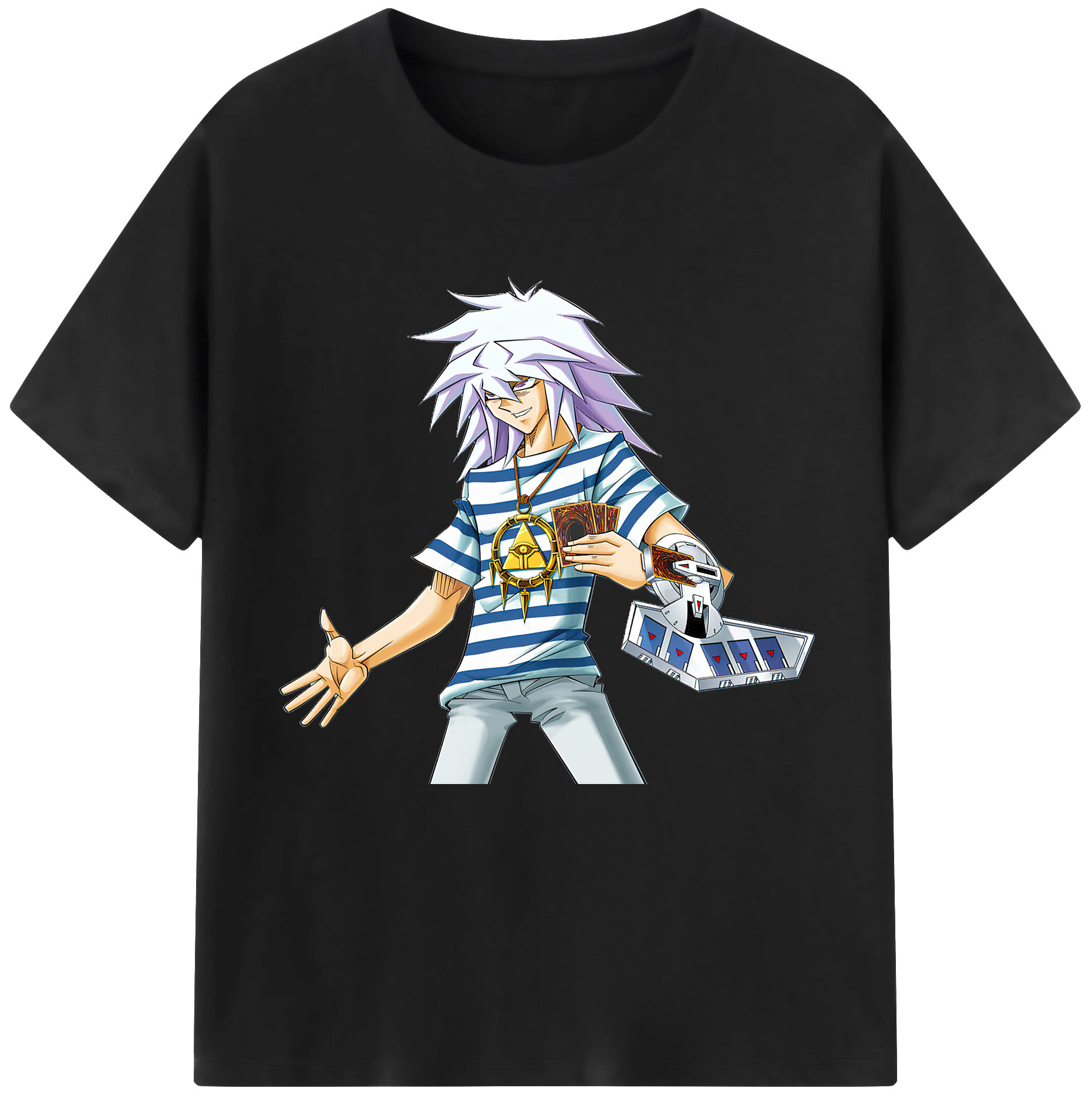 （画像用） 遊☆戯☆王 Yu-Gi-Oh! レディースカジュアルプリントTシャツ（綿100％）