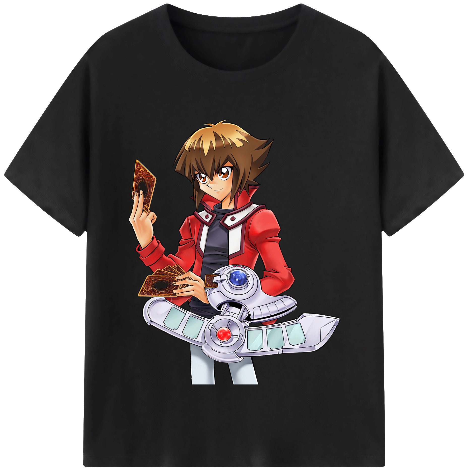 （画像用） 遊☆戯☆王 Yu-Gi-Oh! レディースカジュアルプリントTシャツ（綿100％）