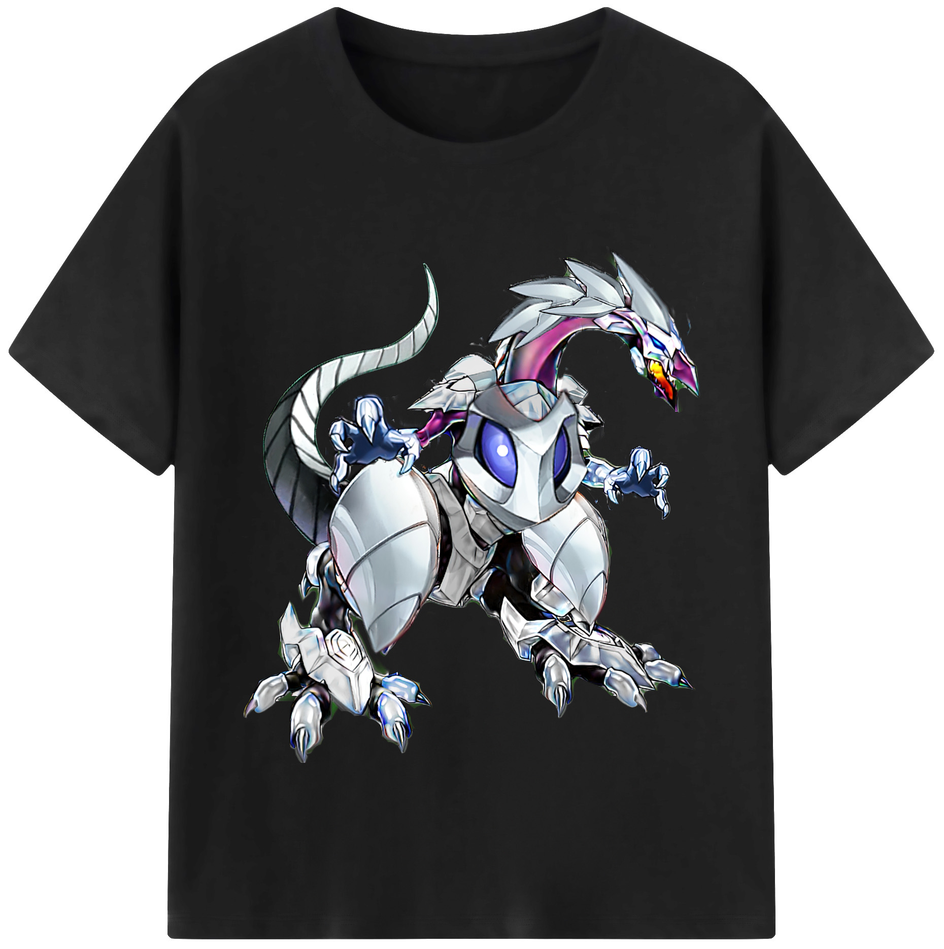（画像用） 遊☆戯☆王 Yu-Gi-Oh! レディースカジュアルプリントTシャツ（綿100％）