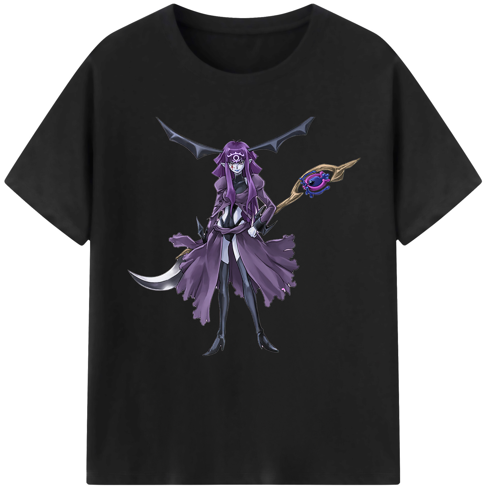 （画像用） 遊☆戯☆王 Yu-Gi-Oh! レディースカジュアルプリントTシャツ（綿100％）