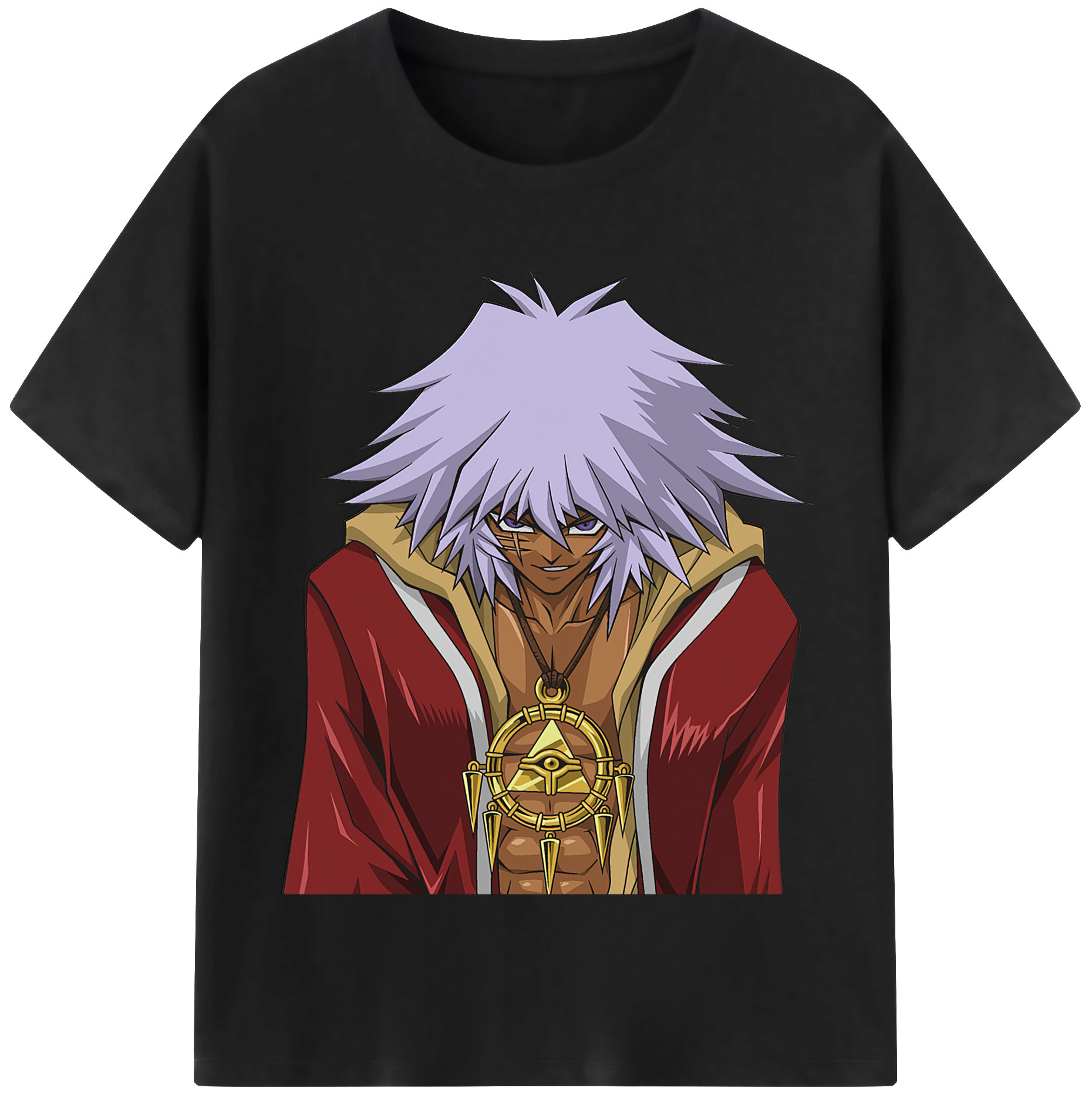 （画像用） 遊☆戯☆王 Yu-Gi-Oh! レディースカジュアルプリントTシャツ（綿100％）