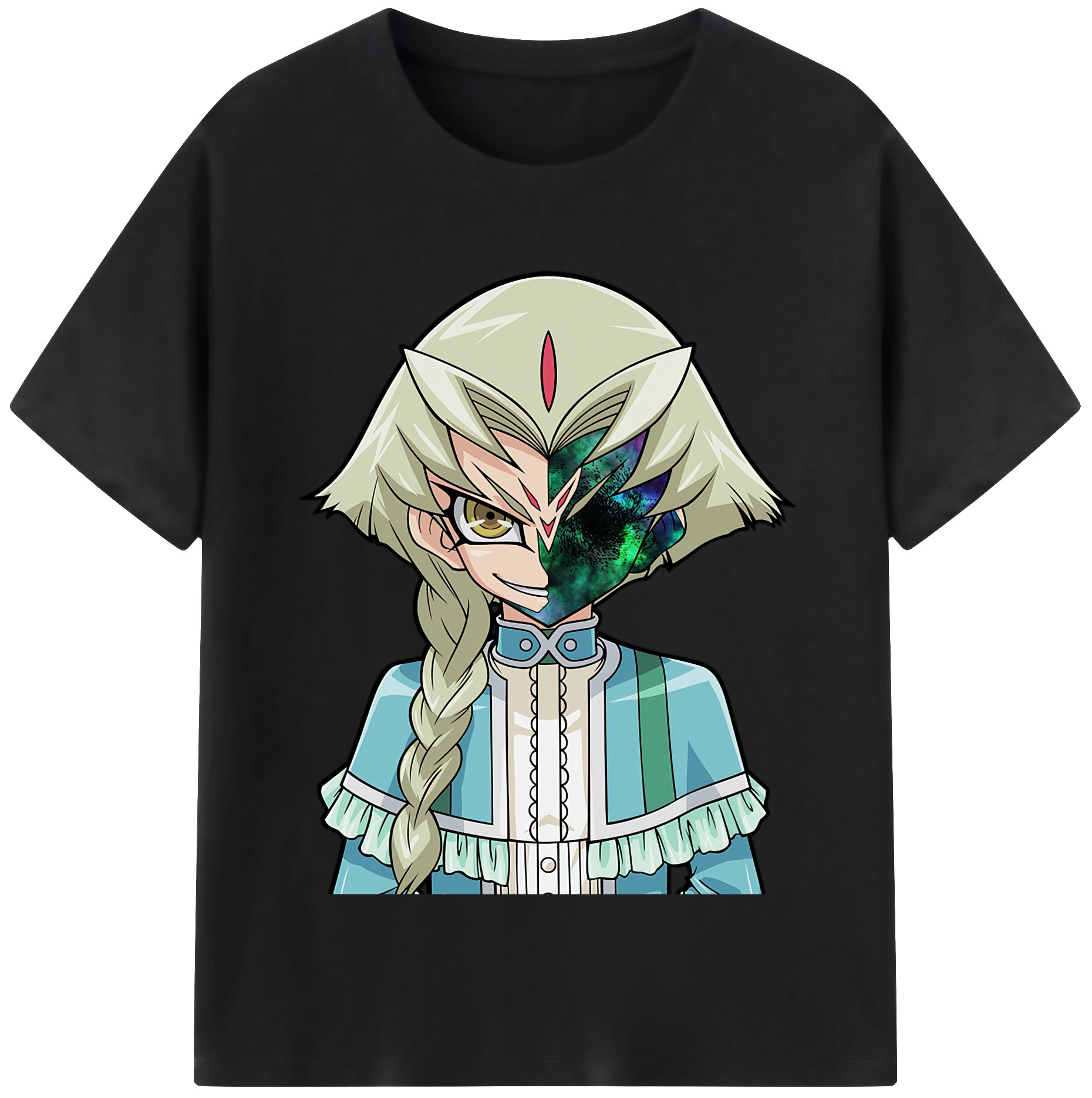 （画像用） 遊☆戯☆王 Yu-Gi-Oh! レディースカジュアルプリントTシャツ（綿100％）