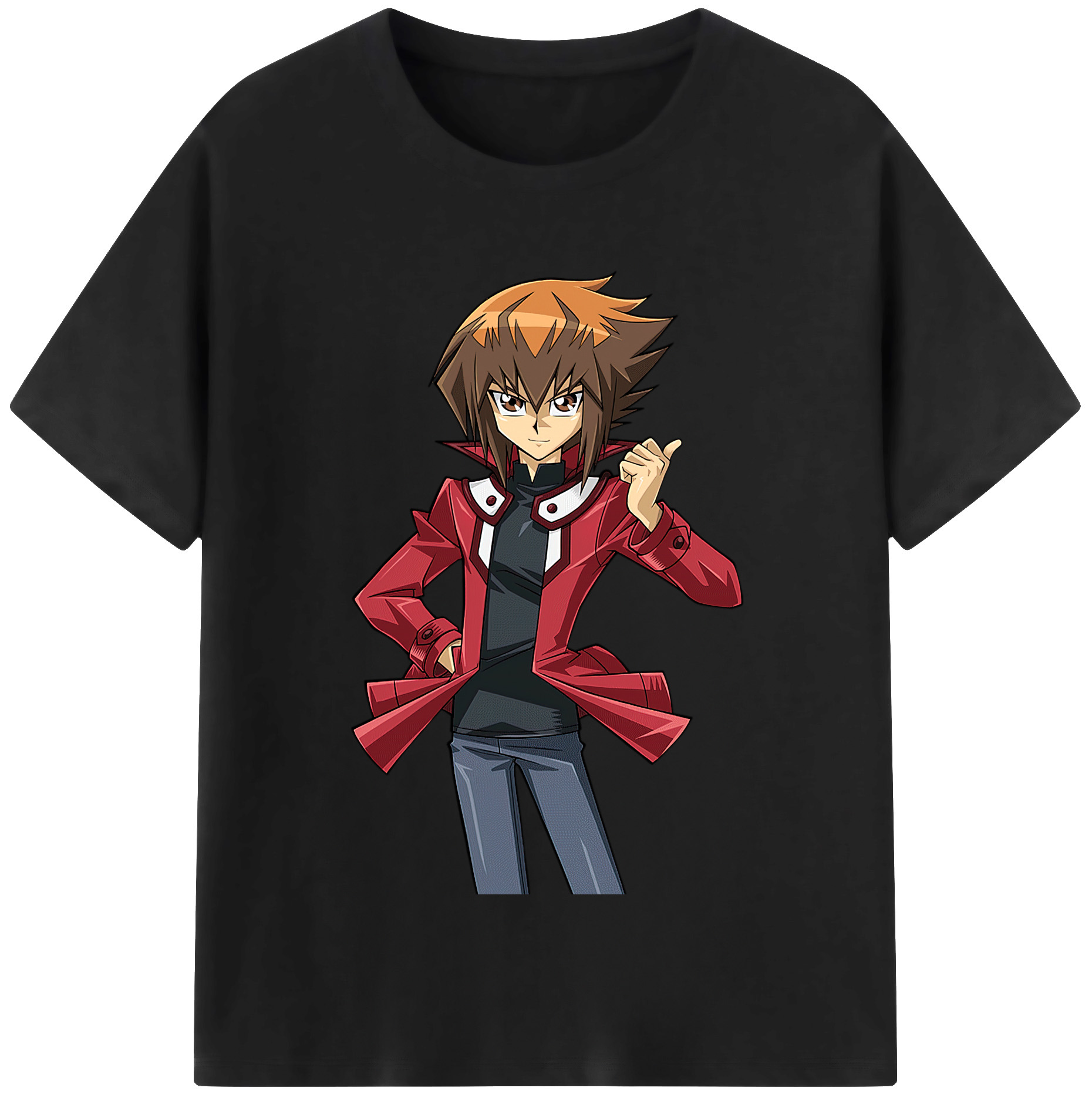 （画像用） 遊☆戯☆王 Yu-Gi-Oh! レディースカジュアルプリントTシャツ（綿100％）