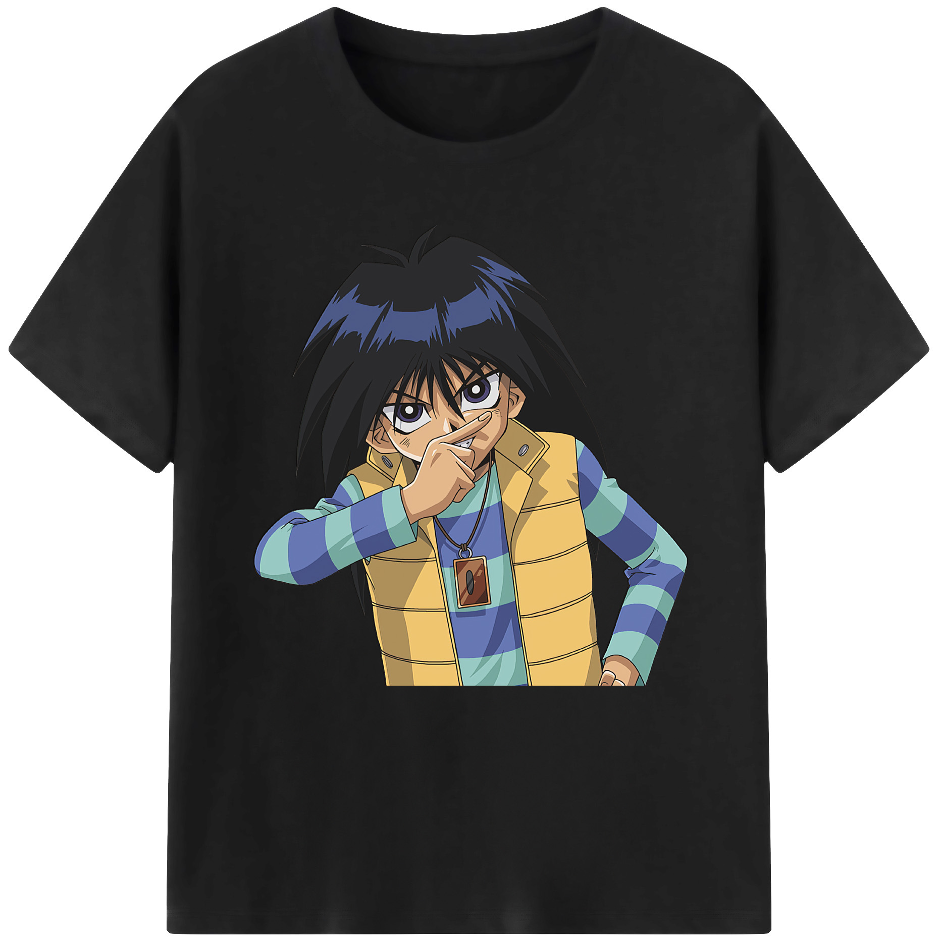 （画像用） 遊☆戯☆王 Yu-Gi-Oh! レディースカジュアルプリントTシャツ（綿100％）