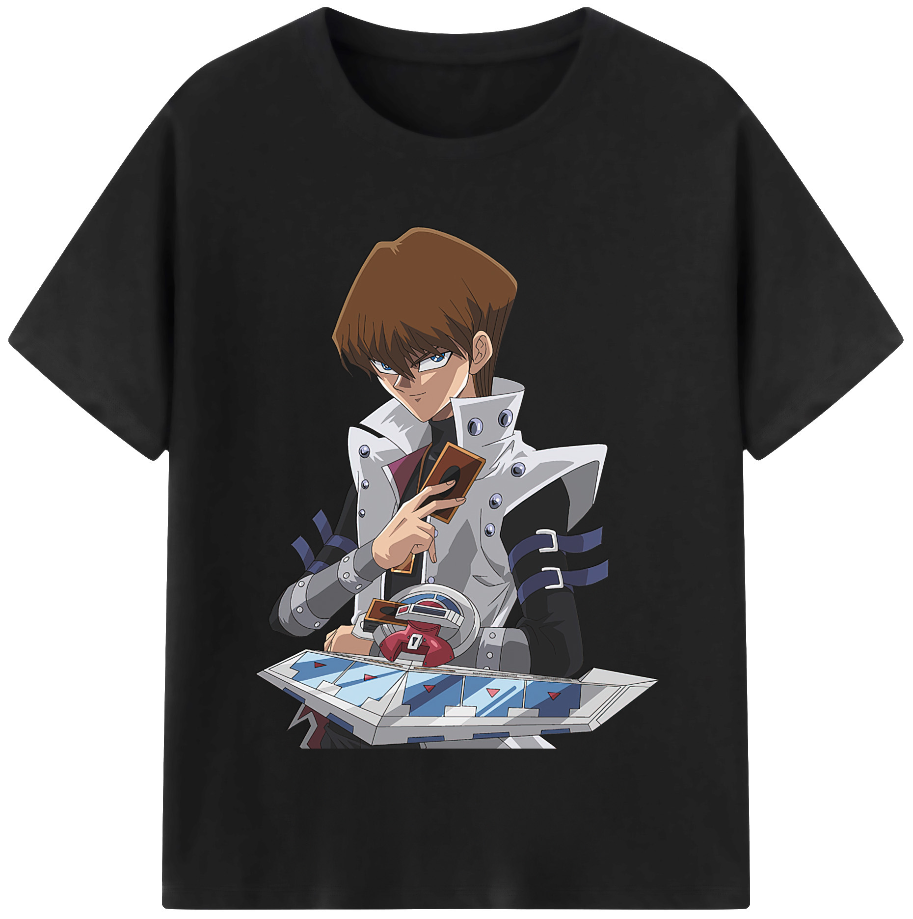 （画像用） 遊☆戯☆王 Yu-Gi-Oh! レディースカジュアルプリントTシャツ（綿100％）