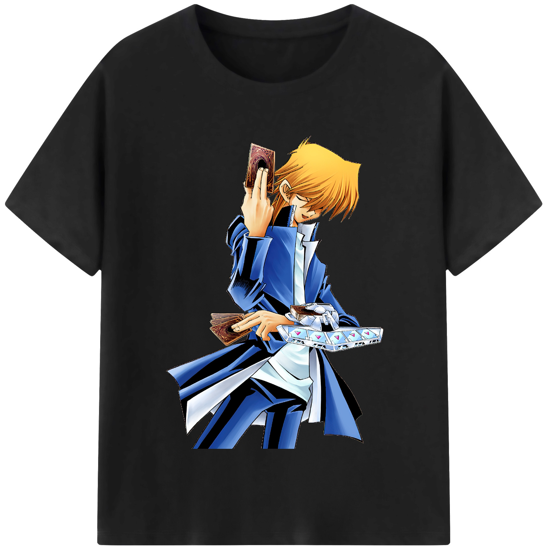 （画像用） 遊☆戯☆王 Yu-Gi-Oh! レディースカジュアルプリントTシャツ（綿100％）