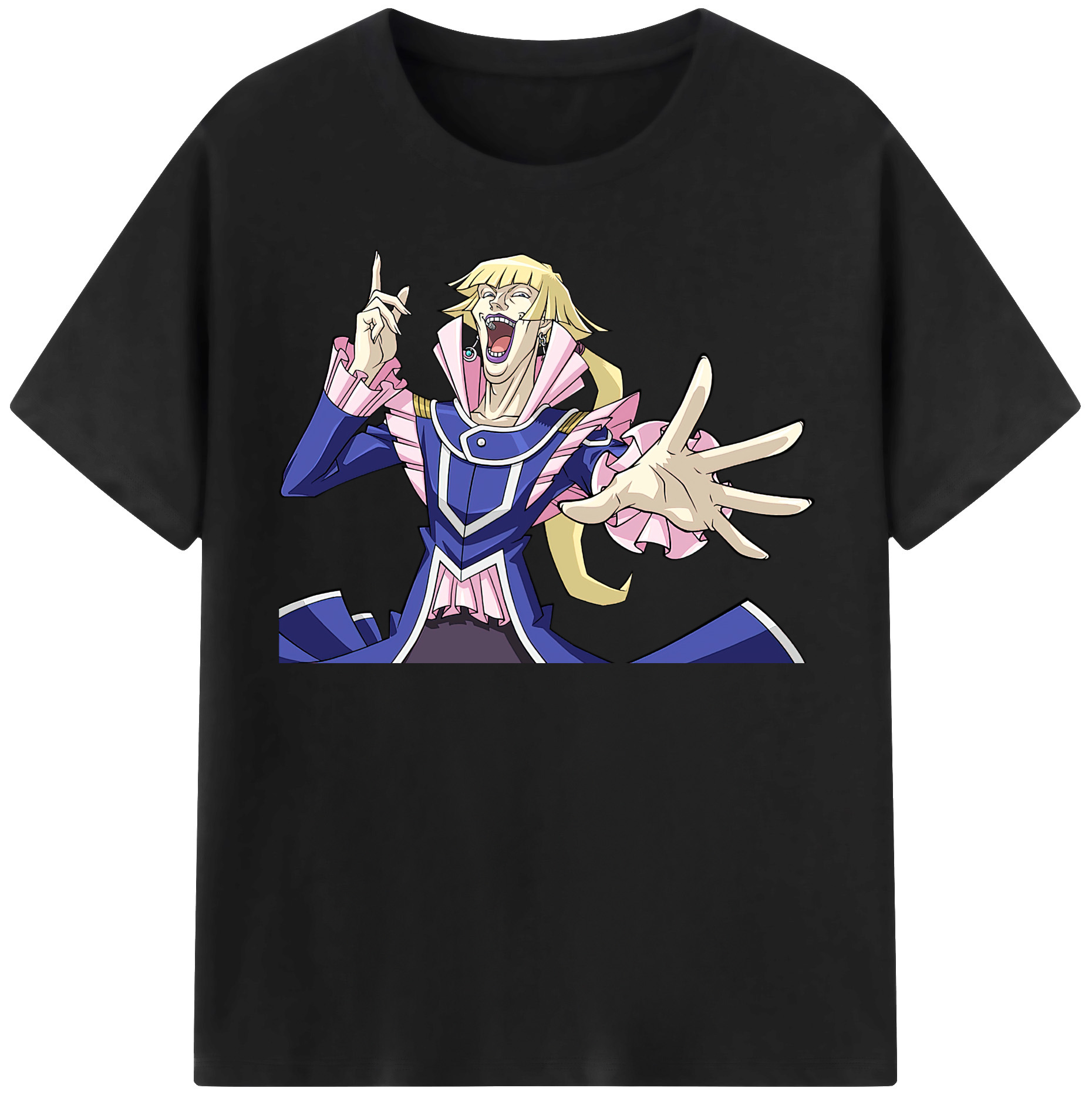 （画像用） 遊☆戯☆王 Yu-Gi-Oh! レディースカジュアルプリントTシャツ（綿100％）