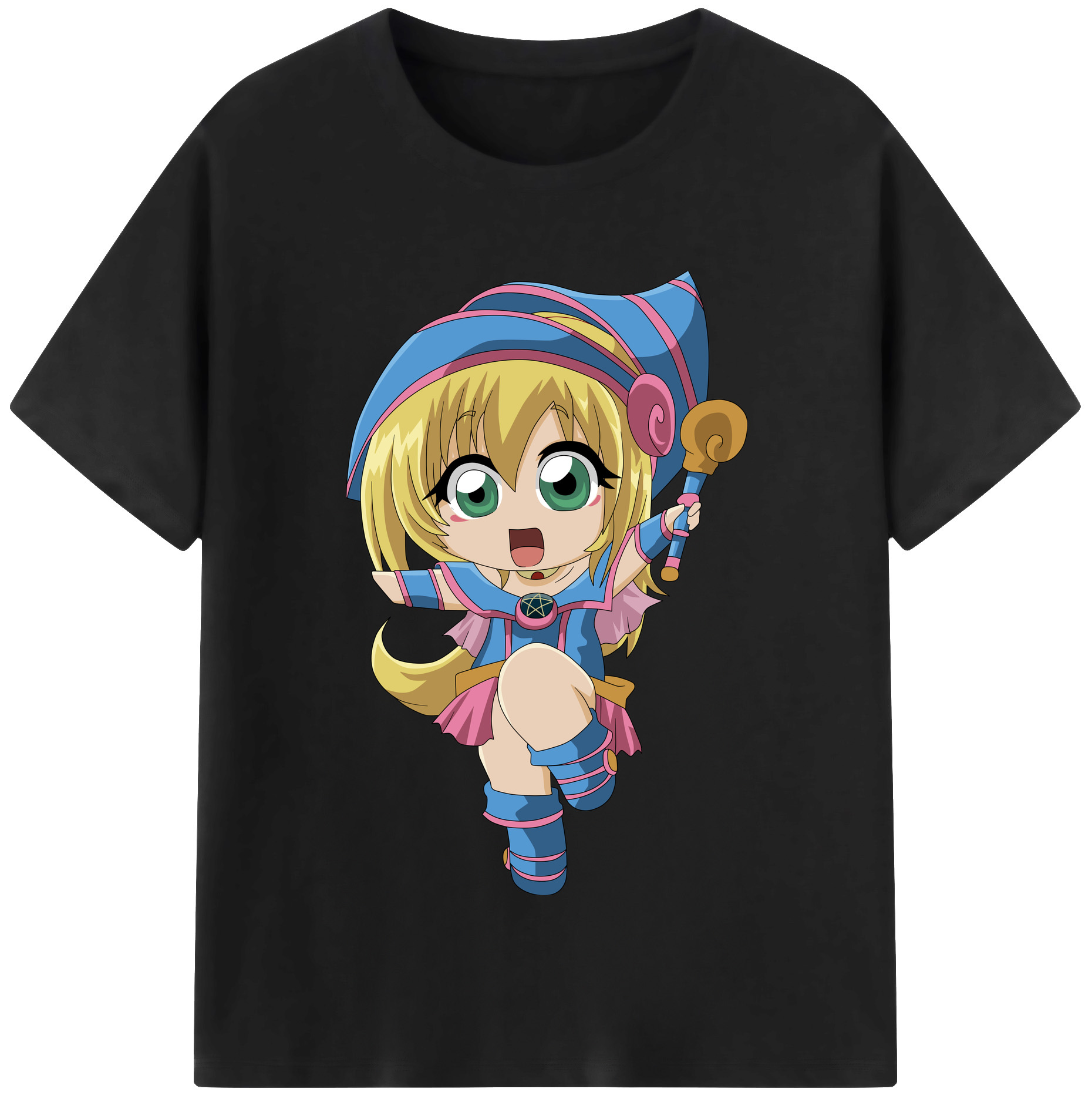 （画像用） 遊☆戯☆王 Yu-Gi-Oh! レディースカジュアルプリントTシャツ（綿100％）