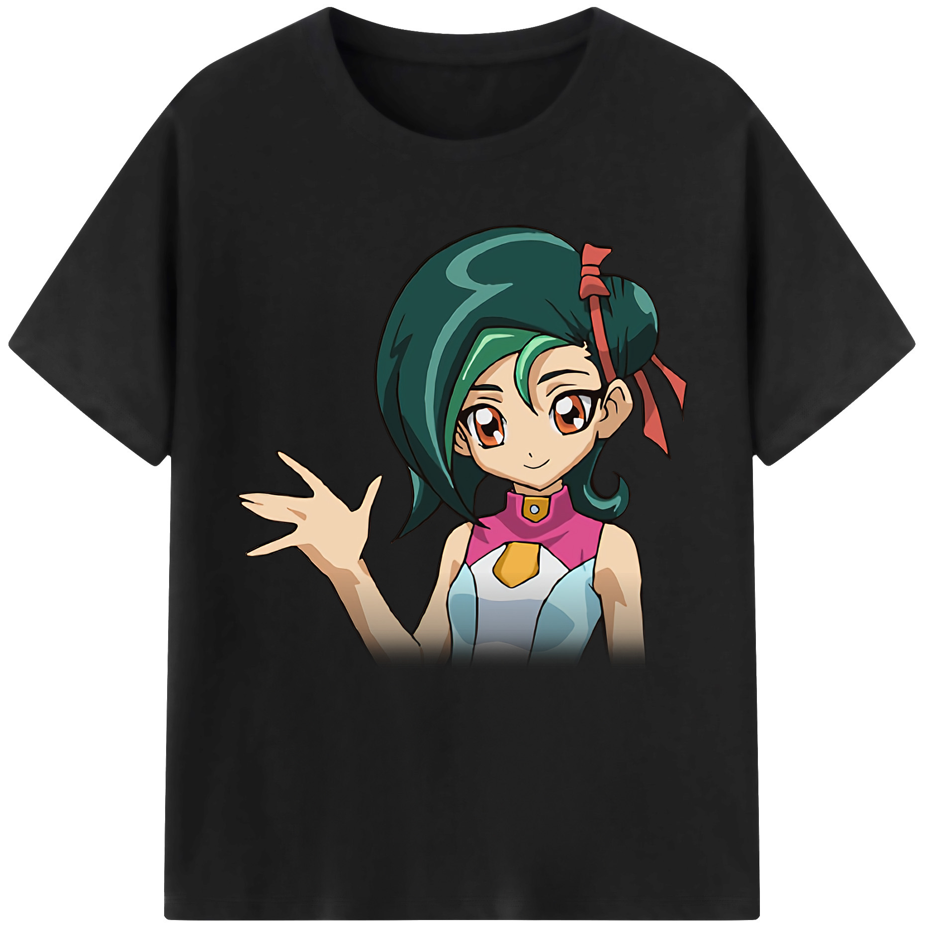 （画像用） 遊☆戯☆王 Yu-Gi-Oh! レディースカジュアルプリントTシャツ（綿100％）