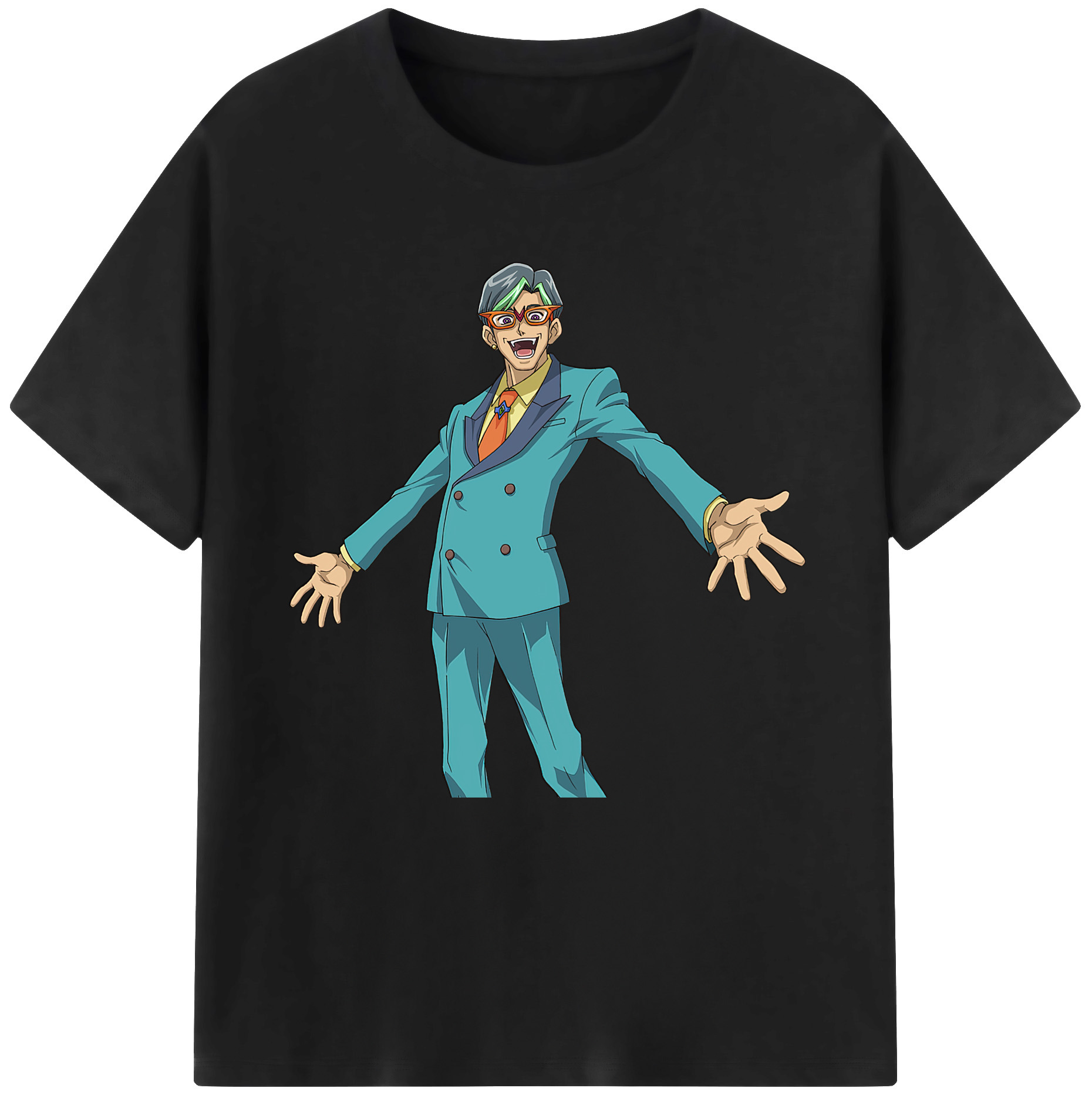 （画像用） 遊☆戯☆王 Yu-Gi-Oh! レディースカジュアルプリントTシャツ（綿100％）
