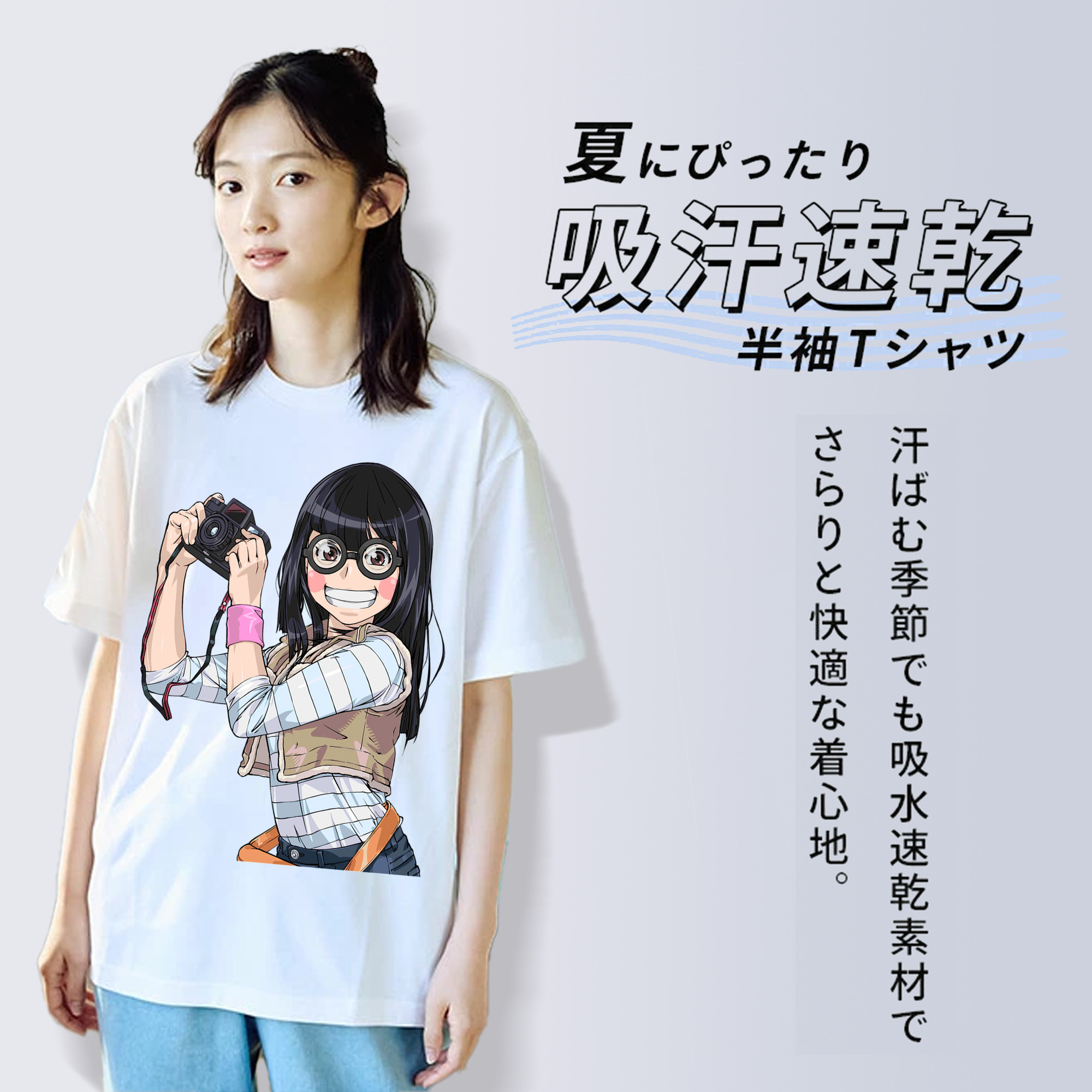 遊☆戯☆王 Yu-Gi-Oh! レディースカジュアルプリントTシャツ（綿100％）