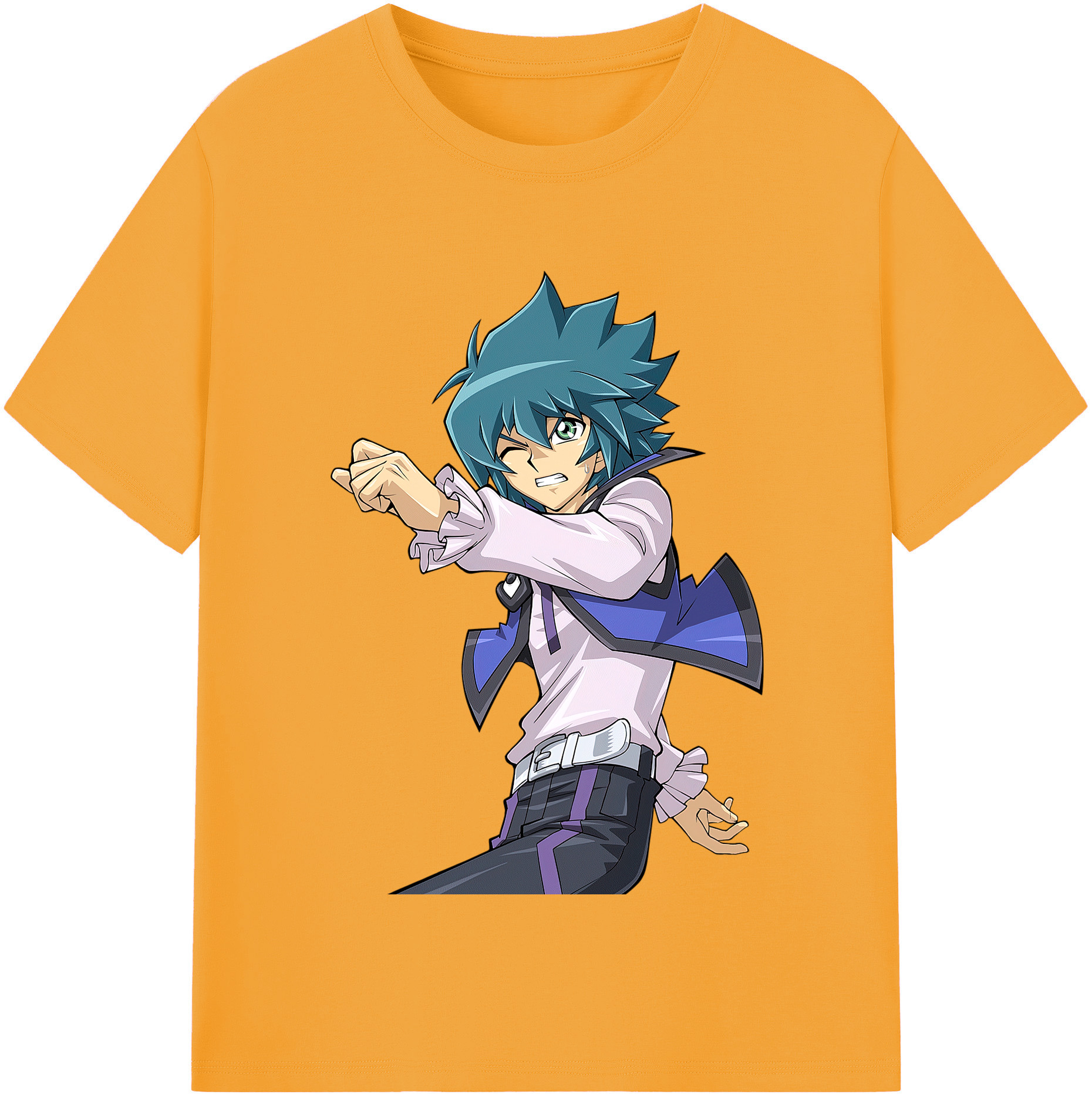 （画像用） 遊☆戯☆王 Yu-Gi-Oh! レディースカジュアルプリントTシャツ（綿100％）
