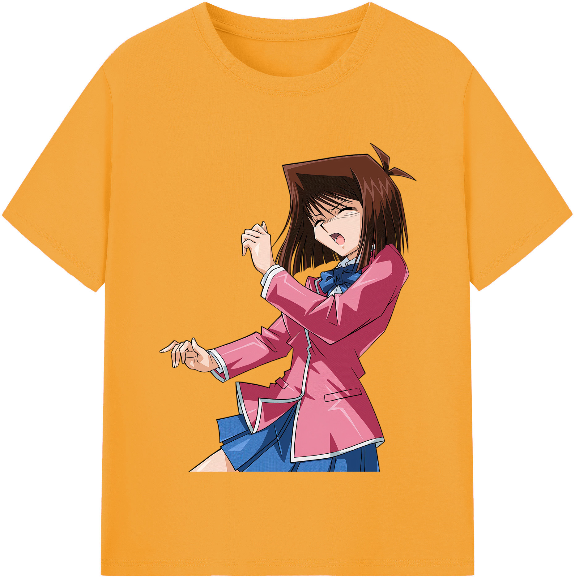 （画像用） 遊☆戯☆王 Yu-Gi-Oh! レディースカジュアルプリントTシャツ（綿100％）