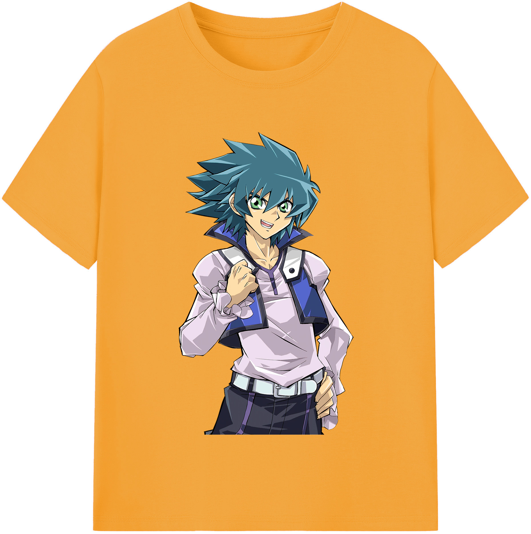 （画像用） 遊☆戯☆王 Yu-Gi-Oh! レディースカジュアルプリントTシャツ（綿100％）