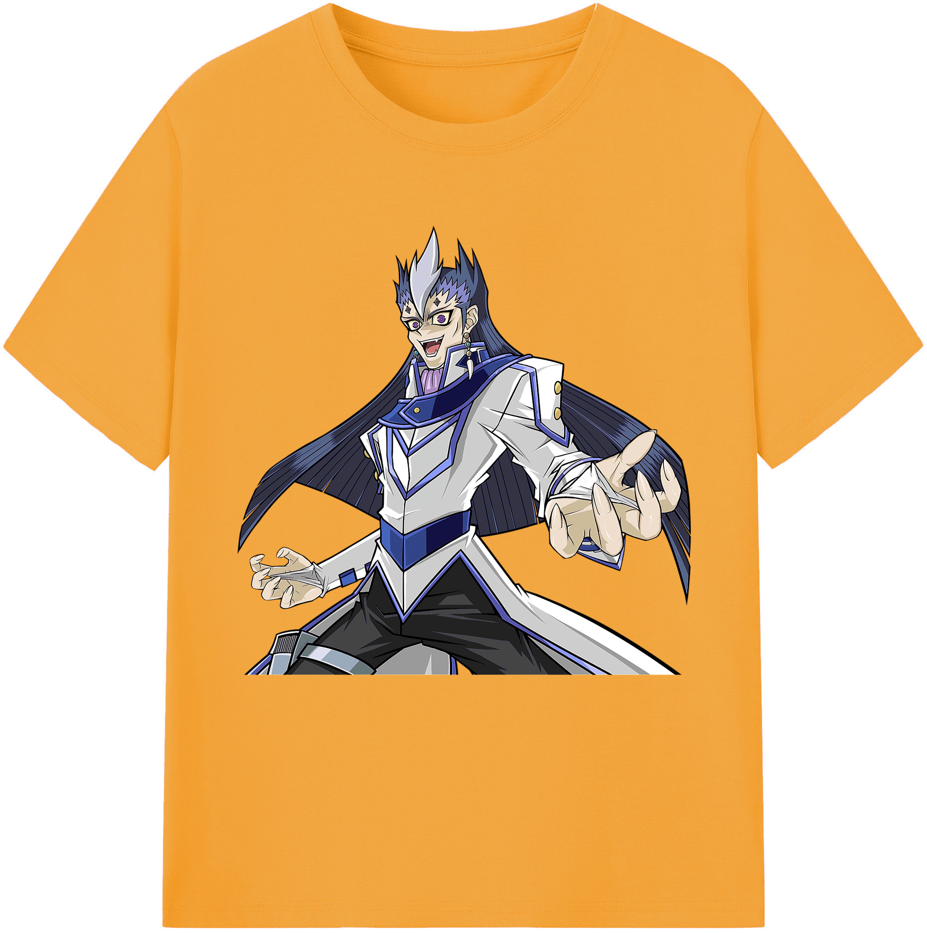 （画像用） 遊☆戯☆王 Yu-Gi-Oh! レディースカジュアルプリントTシャツ（綿100％）