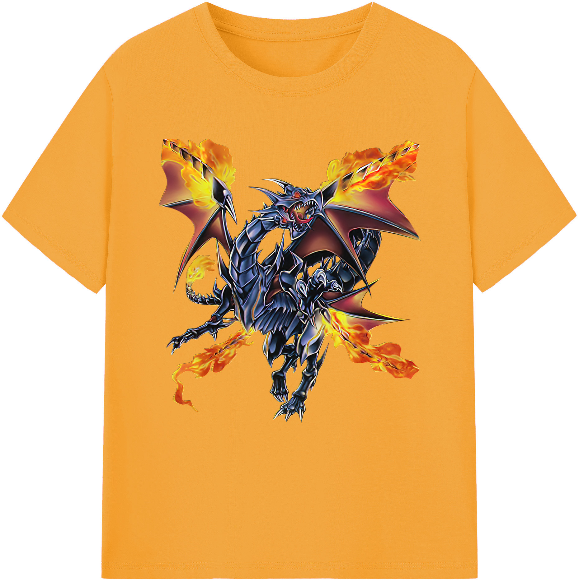 （画像用） 遊☆戯☆王 Yu-Gi-Oh! レディースカジュアルプリントTシャツ（綿100％）