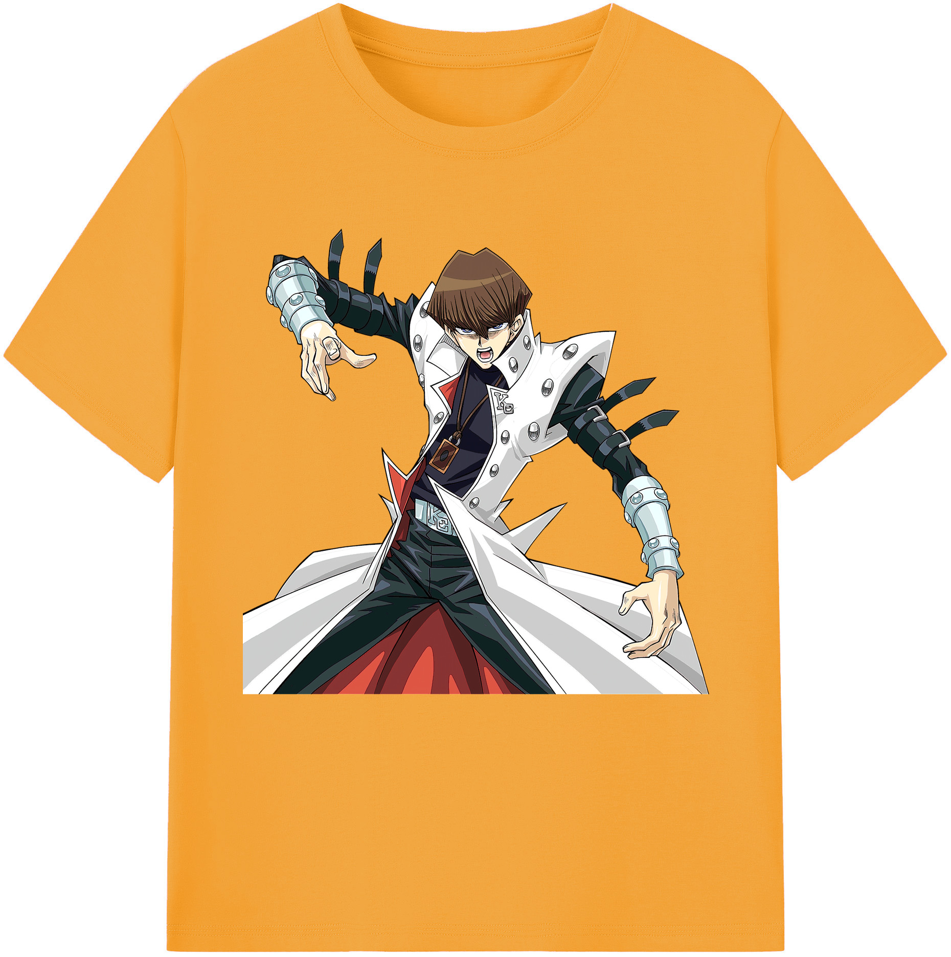 （画像用） 遊☆戯☆王 Yu-Gi-Oh! レディースカジュアルプリントTシャツ（綿100％）