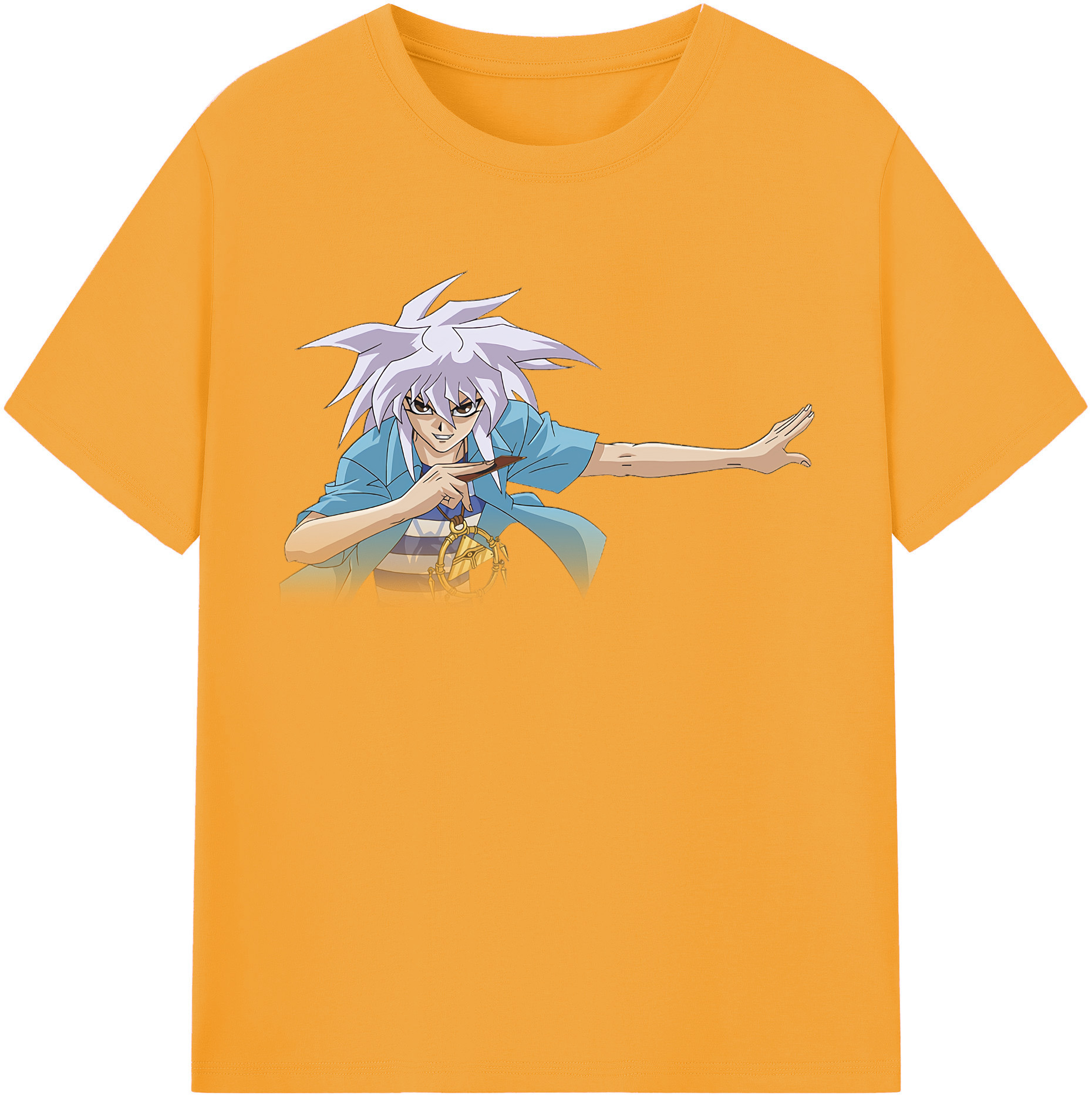 （画像用） 遊☆戯☆王 Yu-Gi-Oh! レディースカジュアルプリントTシャツ（綿100％）