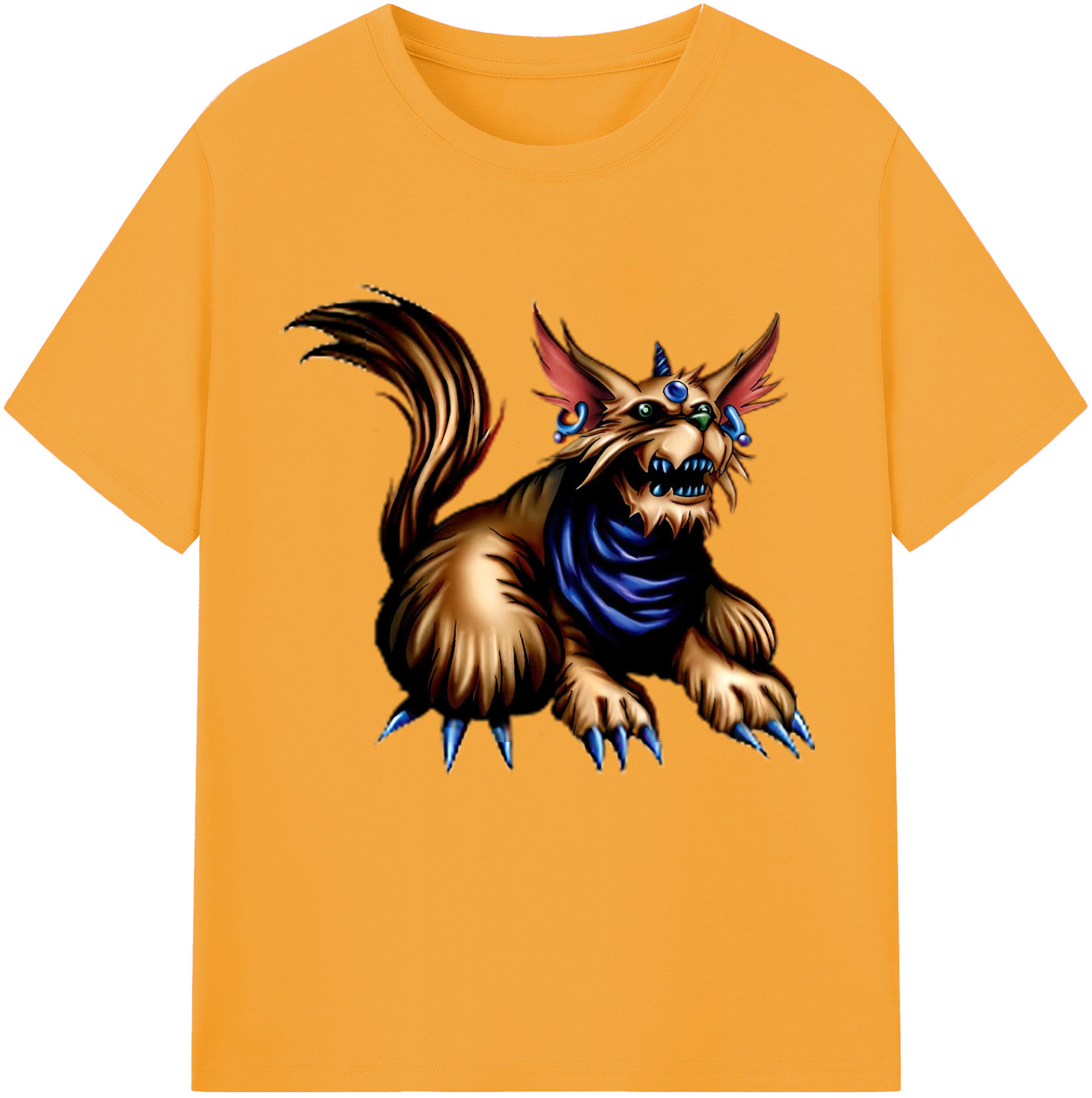 （画像用） 遊☆戯☆王 Yu-Gi-Oh! レディースカジュアルプリントTシャツ（綿100％）