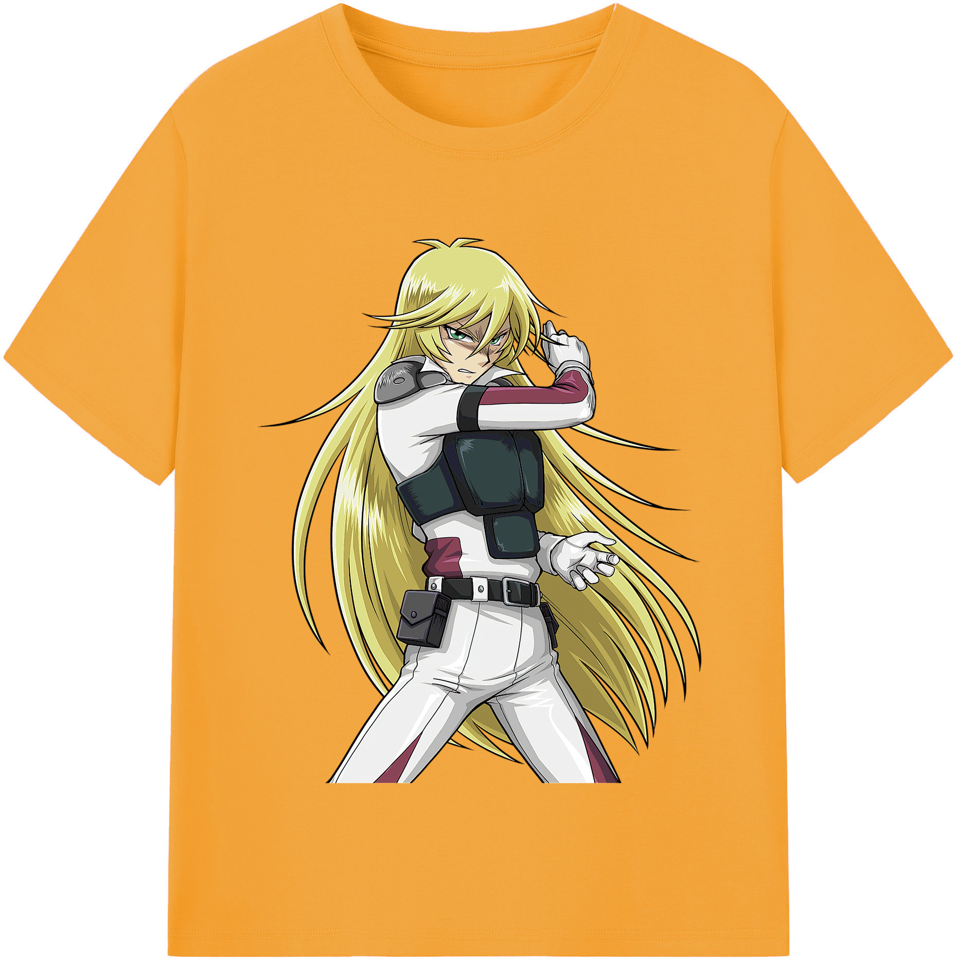 （画像用） 遊☆戯☆王 Yu-Gi-Oh! レディースカジュアルプリントTシャツ（綿100％）