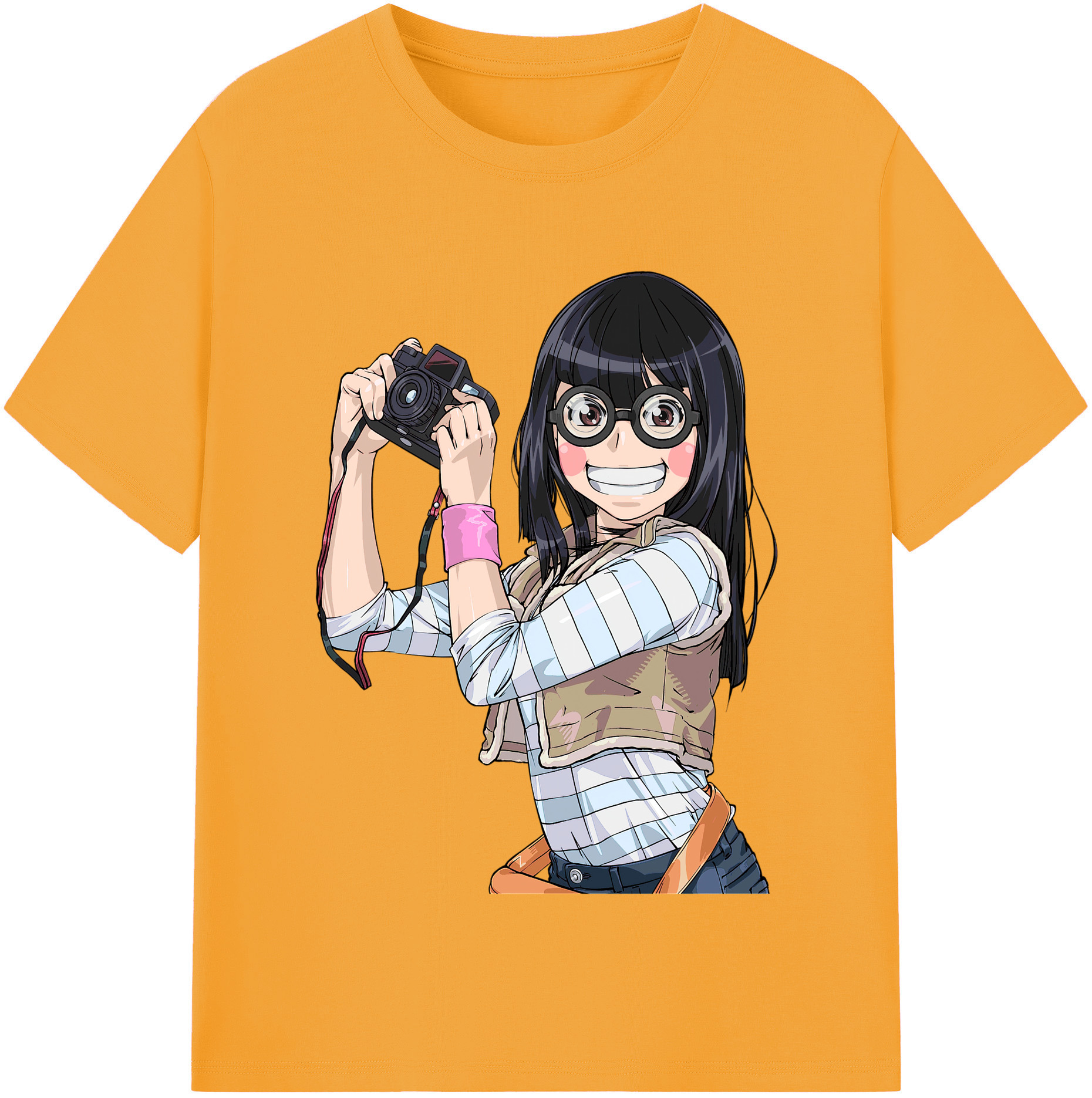 （画像用） 遊☆戯☆王 Yu-Gi-Oh! レディースカジュアルプリントTシャツ（綿100％）