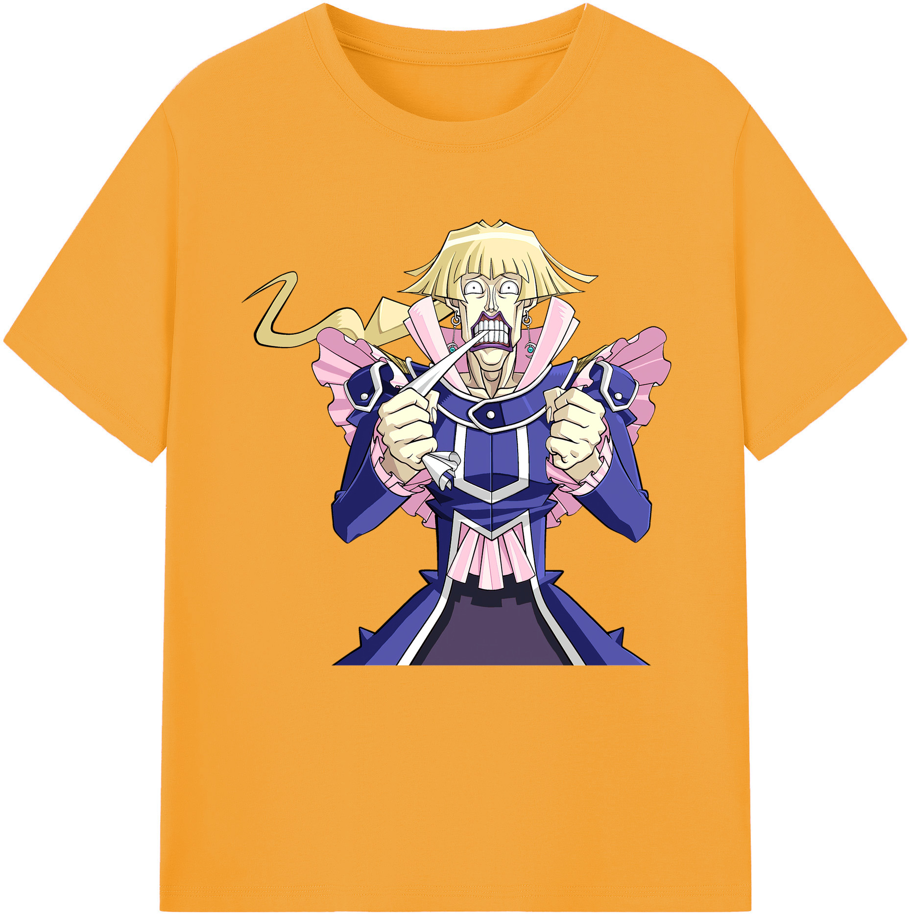 （画像用） 遊☆戯☆王 Yu-Gi-Oh! レディースカジュアルプリントTシャツ（綿100％）
