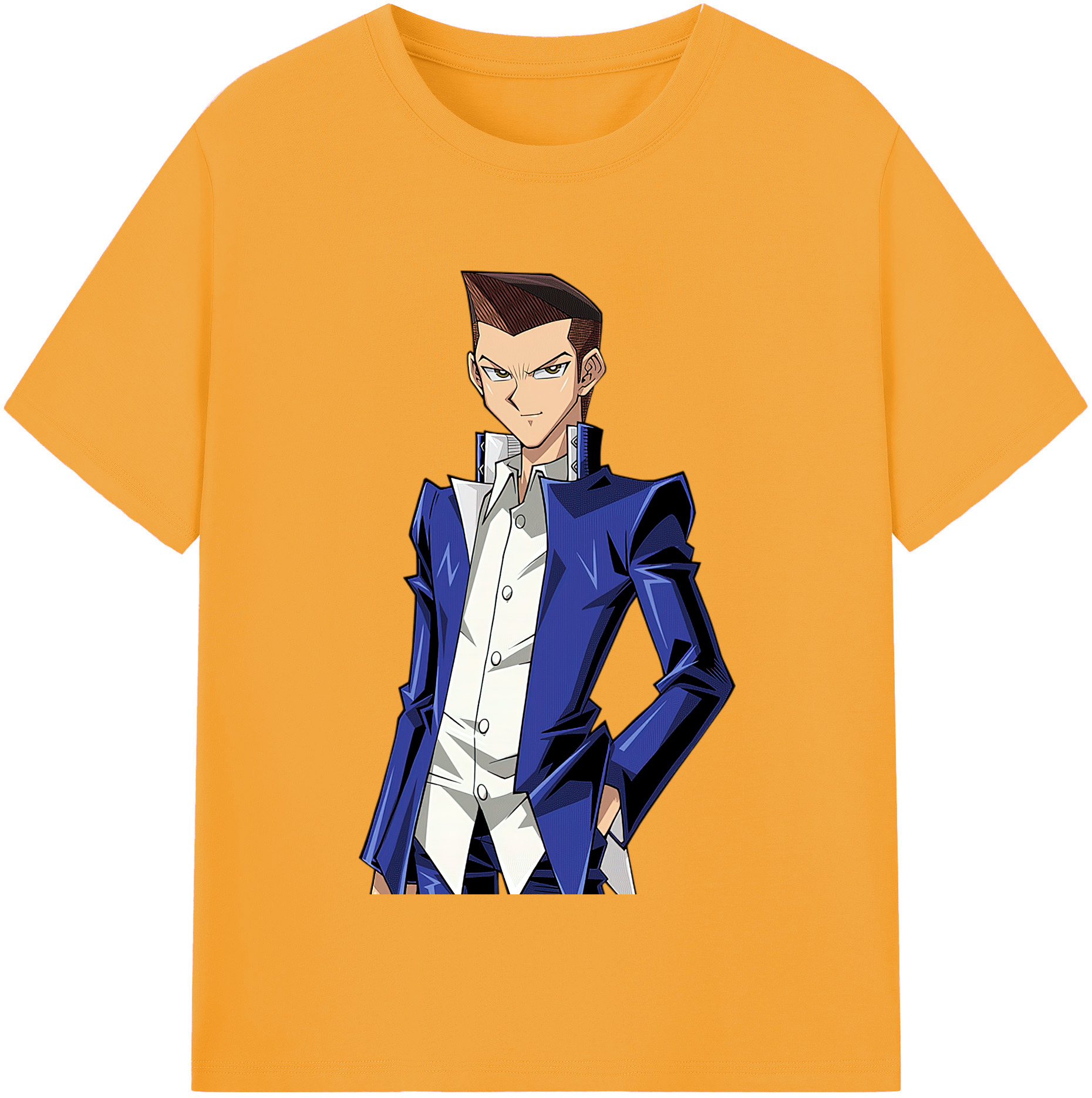 （画像用） 遊☆戯☆王 Yu-Gi-Oh! レディースカジュアルプリントTシャツ（綿100％）