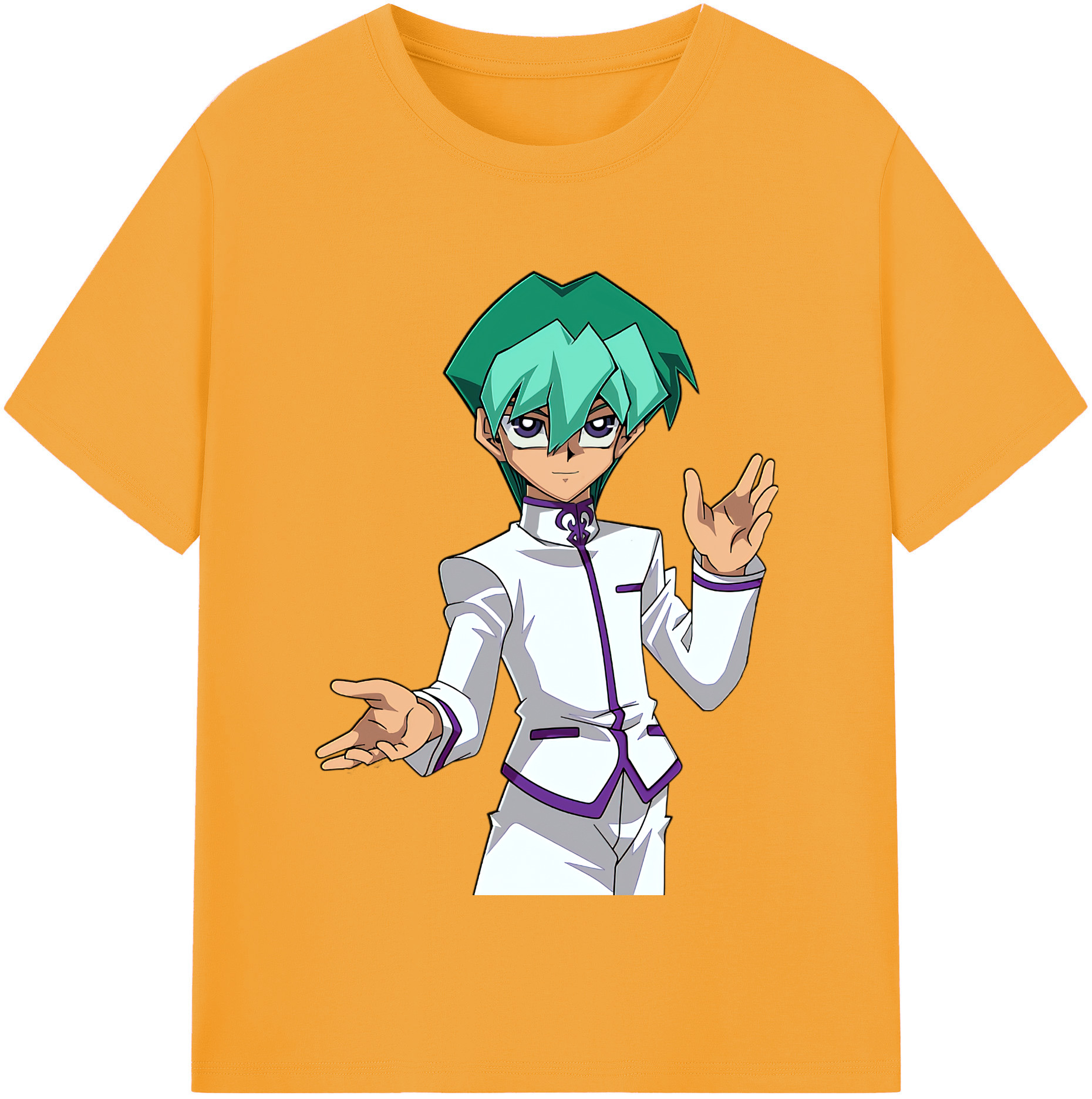 （画像用） 遊☆戯☆王 Yu-Gi-Oh! レディースカジュアルプリントTシャツ（綿100％）