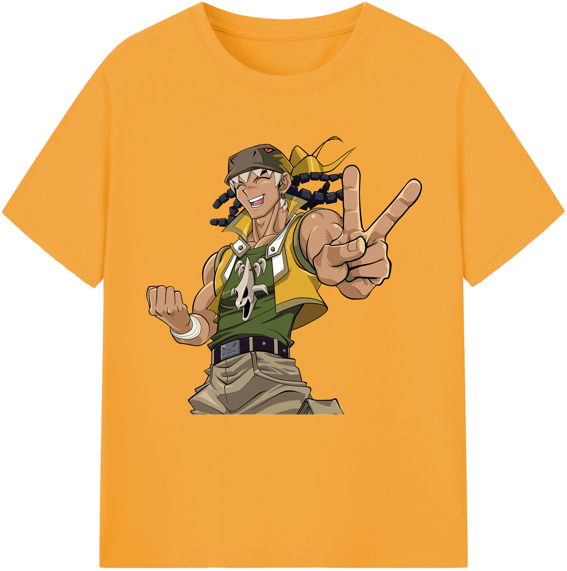 （画像用） 遊☆戯☆王 Yu-Gi-Oh! レディースカジュアルプリントTシャツ（綿100％）
