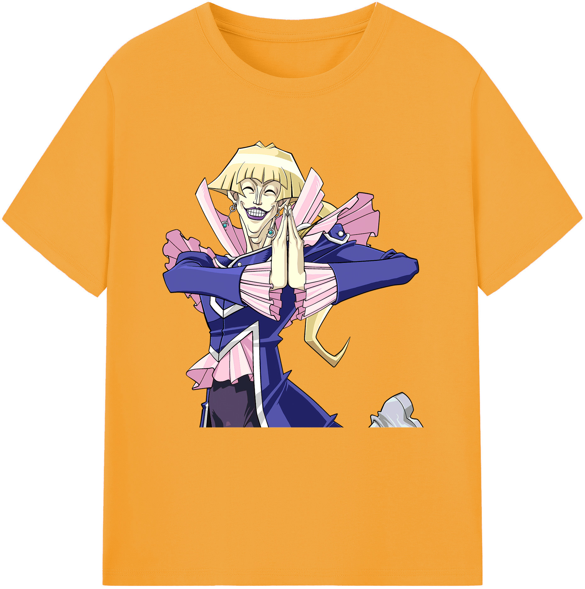 （画像用） 遊☆戯☆王 Yu-Gi-Oh! レディースカジュアルプリントTシャツ（綿100％）