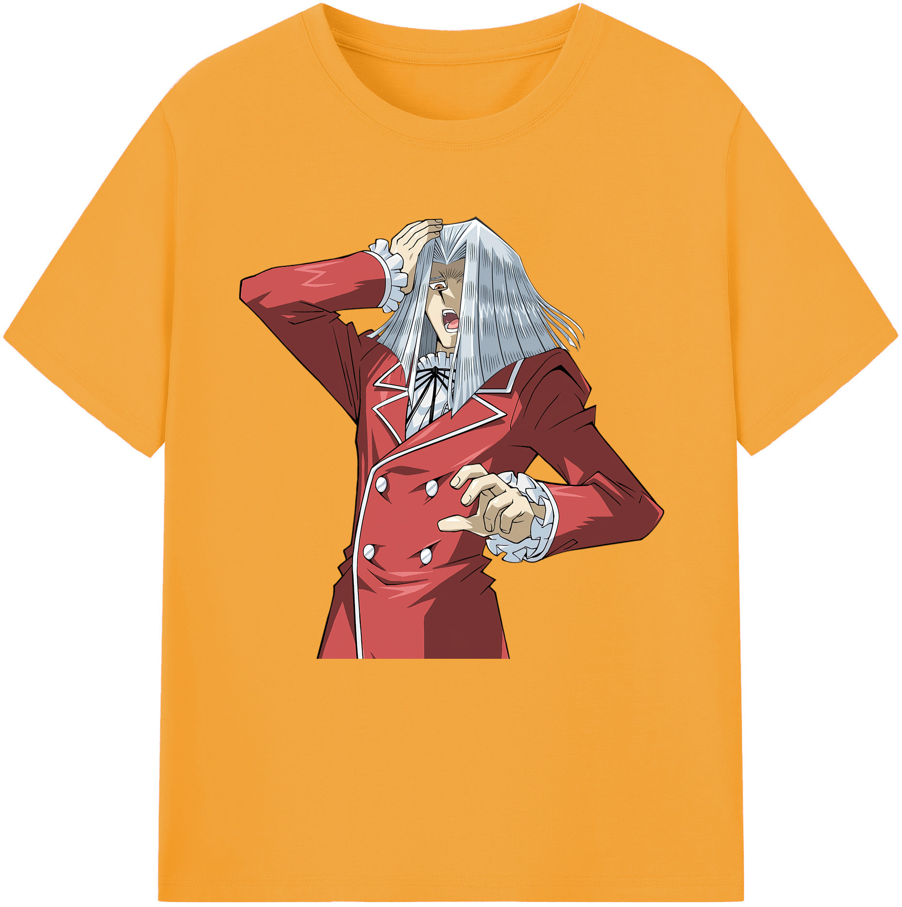 （画像用） 遊☆戯☆王 Yu-Gi-Oh! レディースカジュアルプリントTシャツ（綿100％）