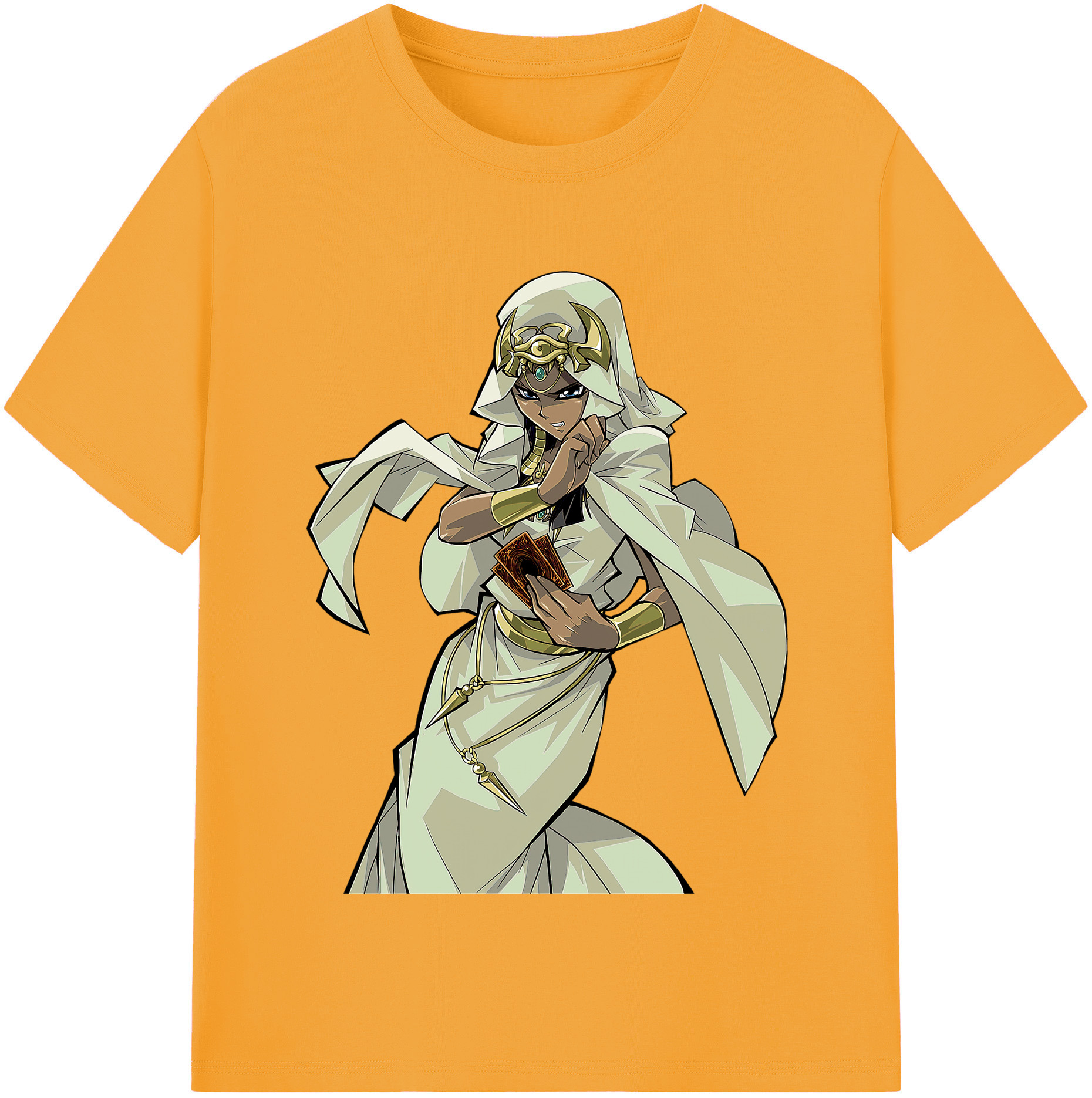 （画像用） 遊☆戯☆王 Yu-Gi-Oh! レディースカジュアルプリントTシャツ（綿100％）