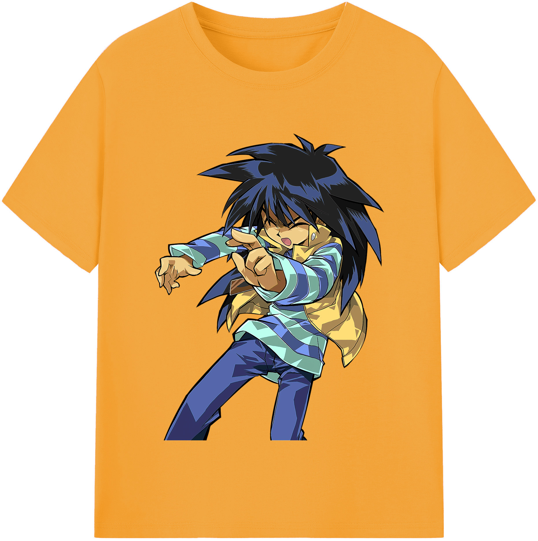 （画像用） 遊☆戯☆王 Yu-Gi-Oh! レディースカジュアルプリントTシャツ（綿100％）