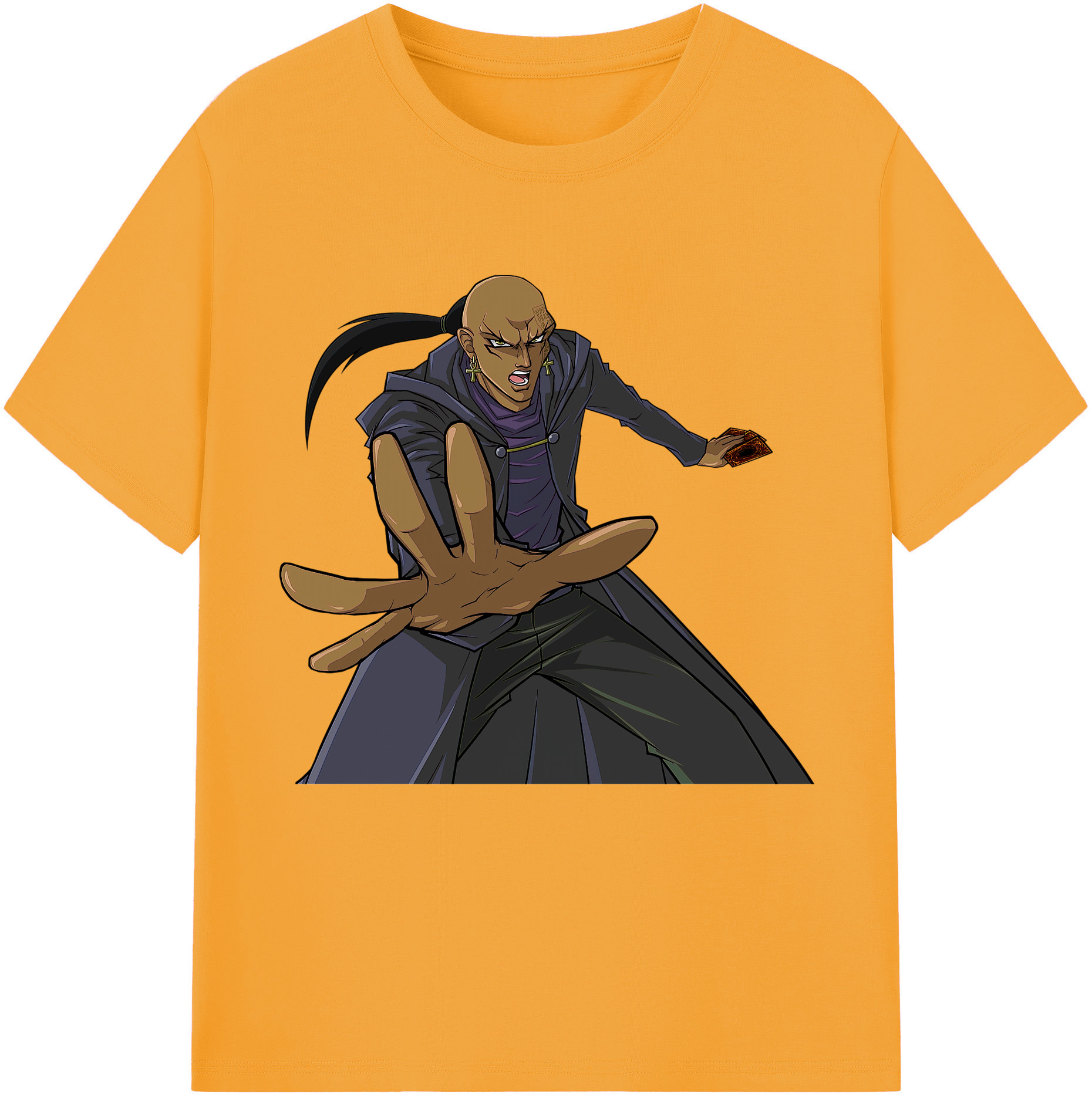 （画像用） 遊☆戯☆王 Yu-Gi-Oh! レディースカジュアルプリントTシャツ（綿100％）