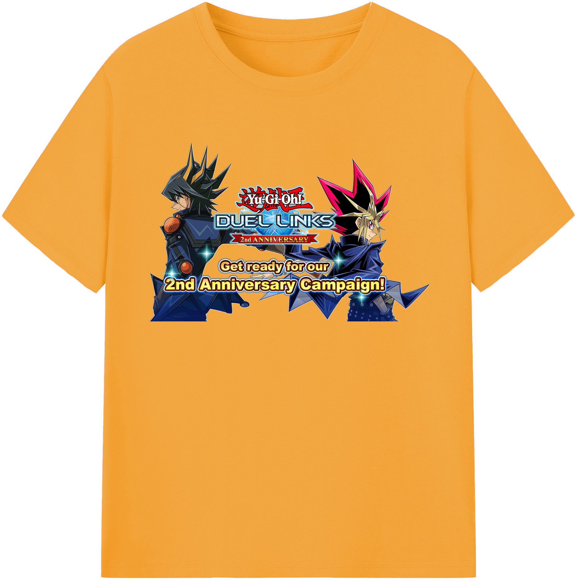 （画像用） 遊☆戯☆王 Yu-Gi-Oh! レディースカジュアルプリントTシャツ（綿100％）