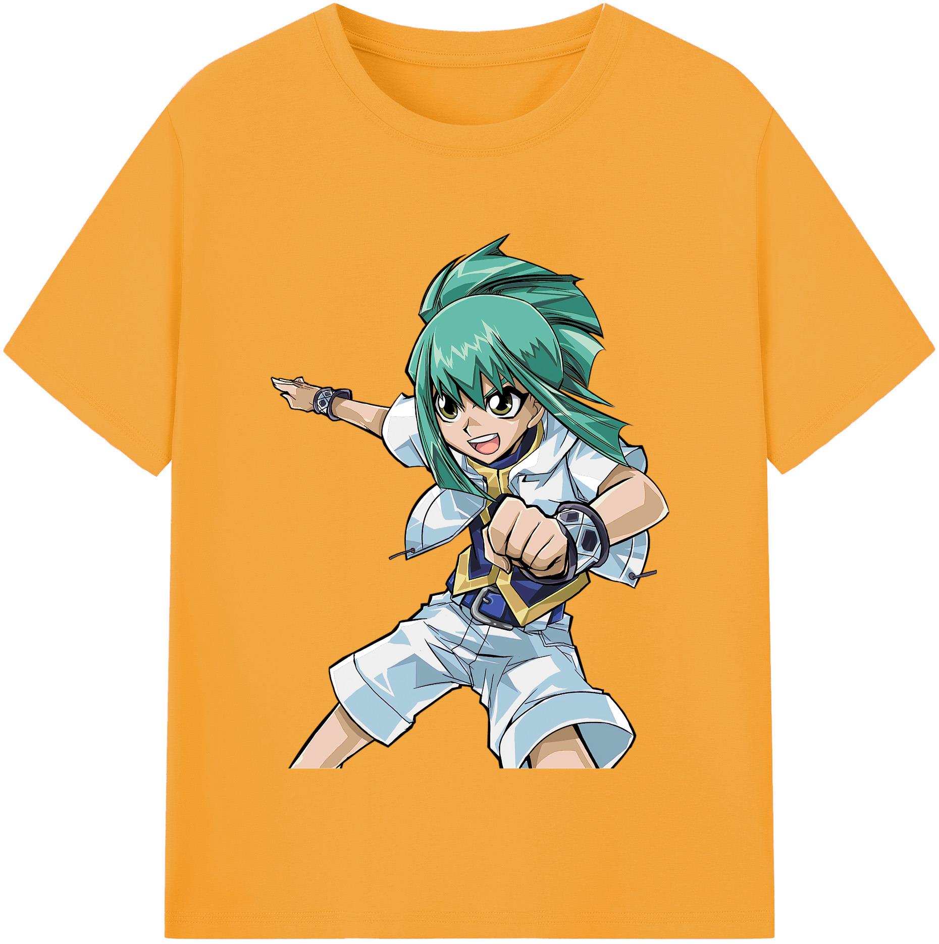 （画像用） 遊☆戯☆王 Yu-Gi-Oh! レディースカジュアルプリントTシャツ（綿100％）