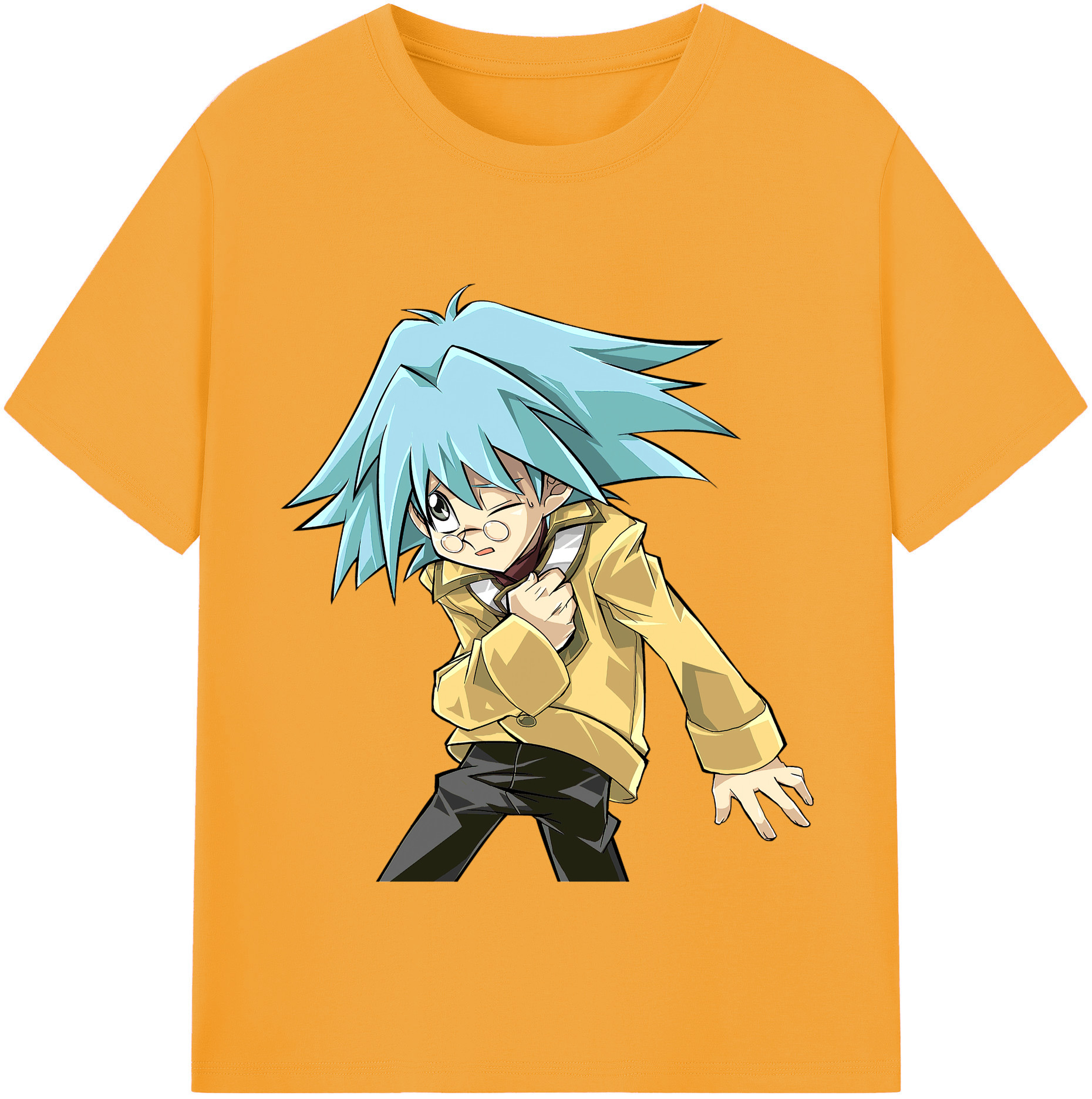 （画像用） 遊☆戯☆王 Yu-Gi-Oh! レディースカジュアルプリントTシャツ（綿100％）