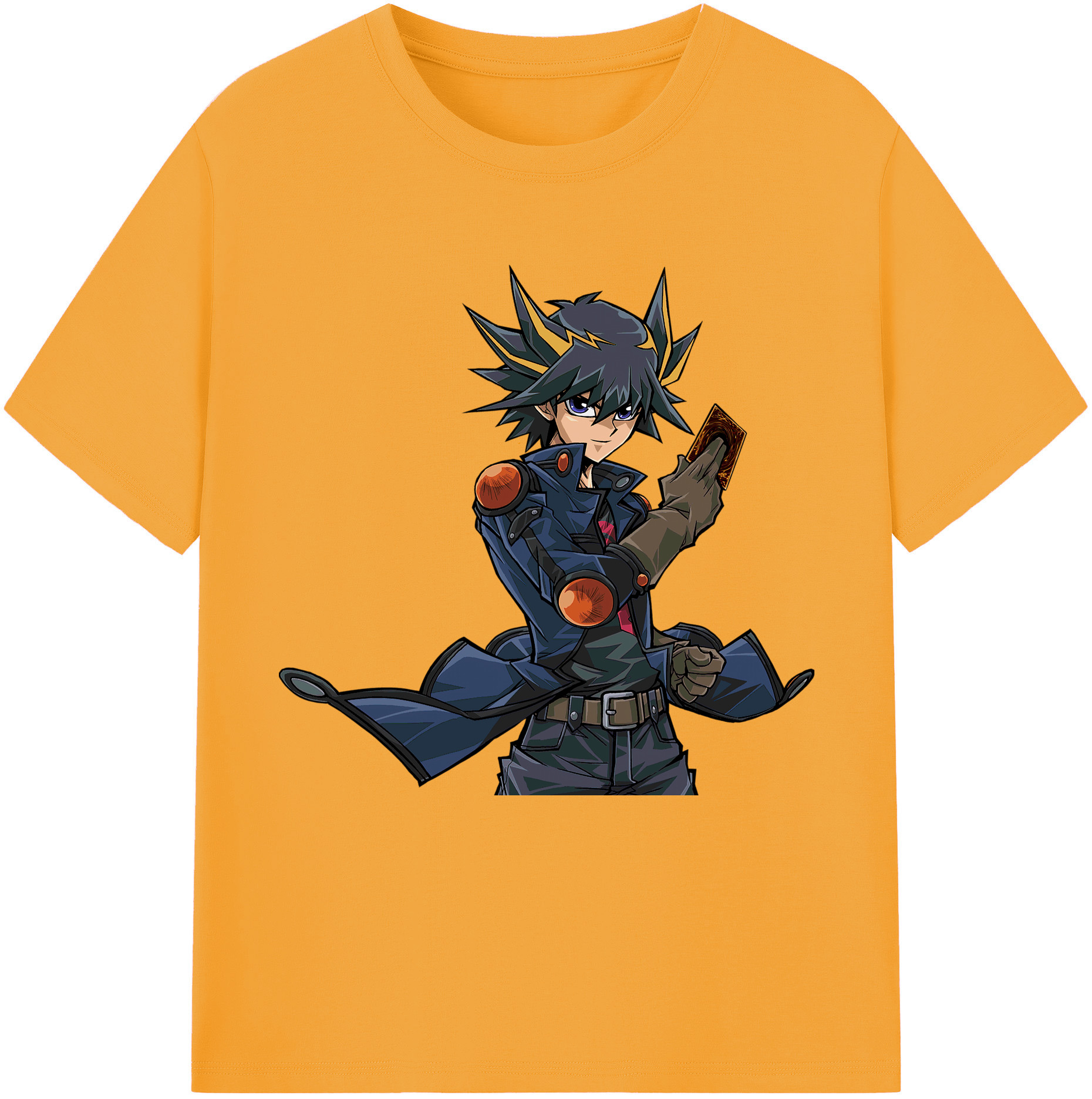 （画像用） 遊☆戯☆王 Yu-Gi-Oh! レディースカジュアルプリントTシャツ（綿100％）