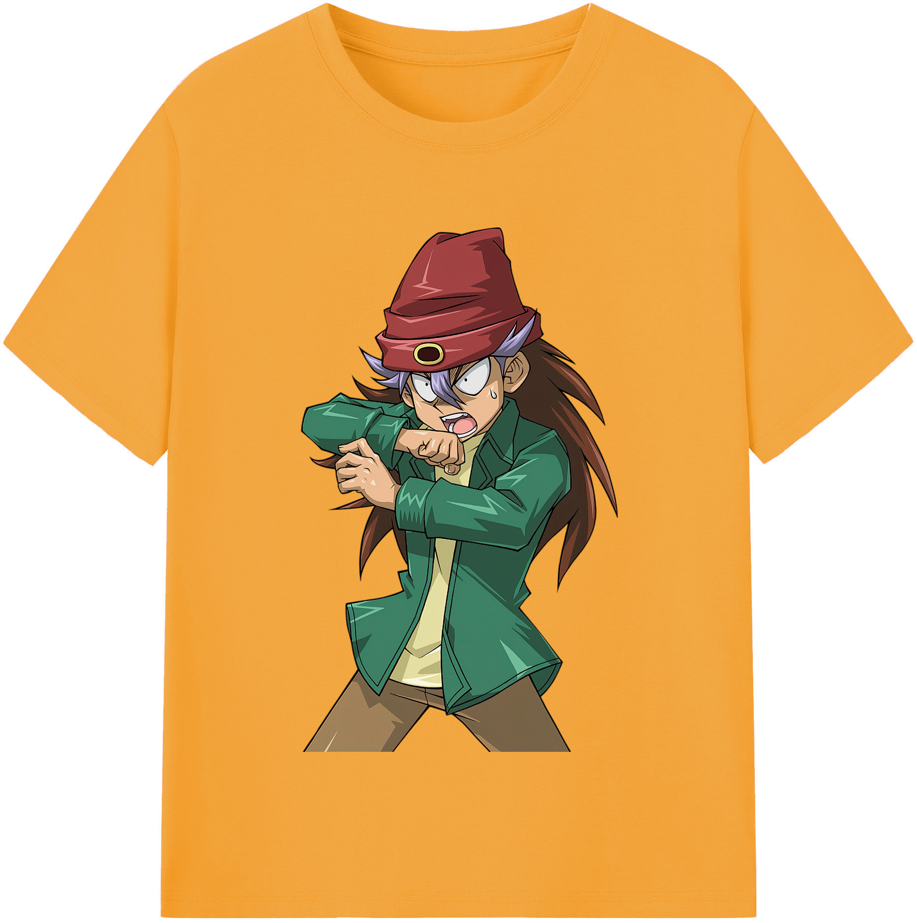 （画像用） 遊☆戯☆王 Yu-Gi-Oh! レディースカジュアルプリントTシャツ（綿100％）